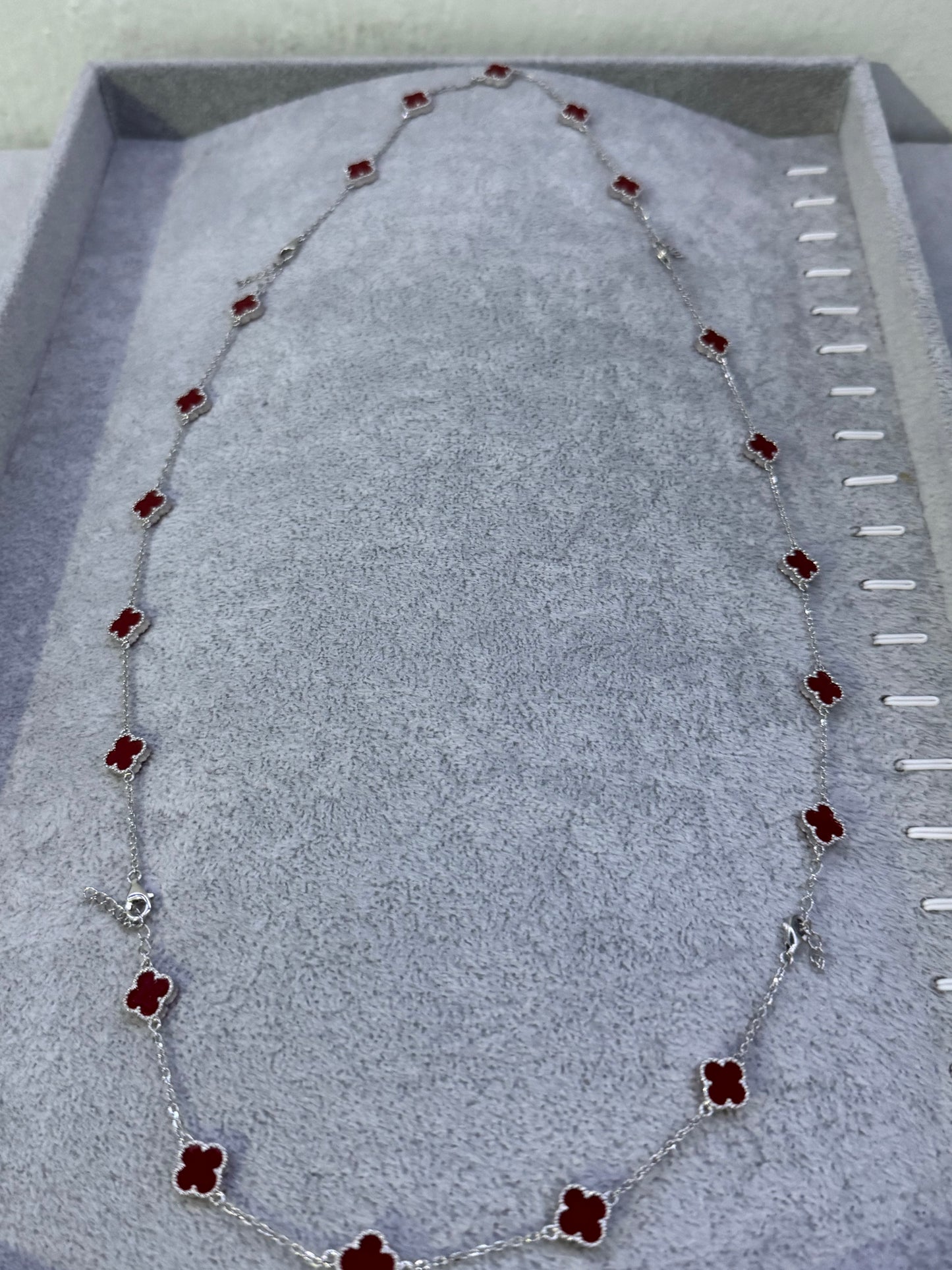 Cadena Vam Cleef Plata.925