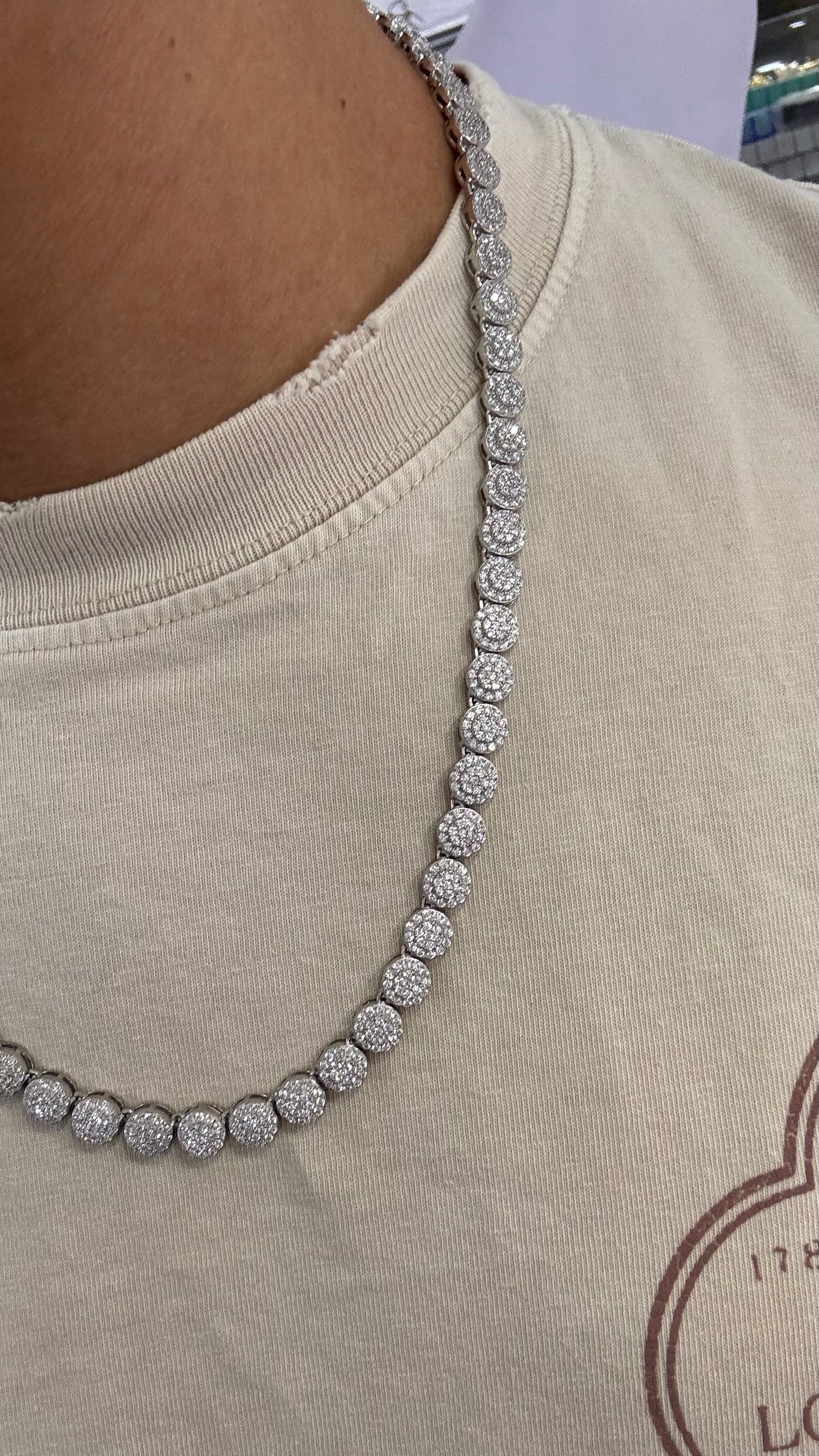 Cadena Circular Plata.925