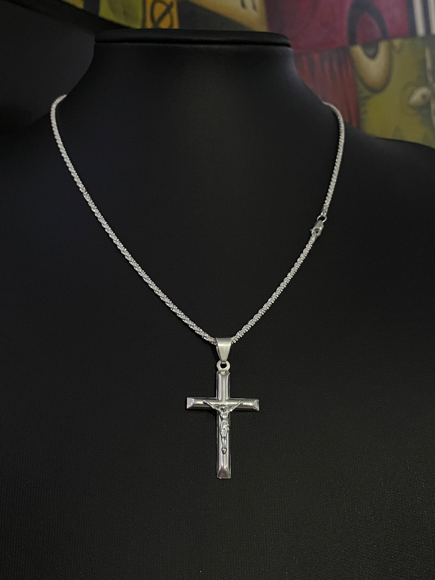 Dije Cristo Plata.925