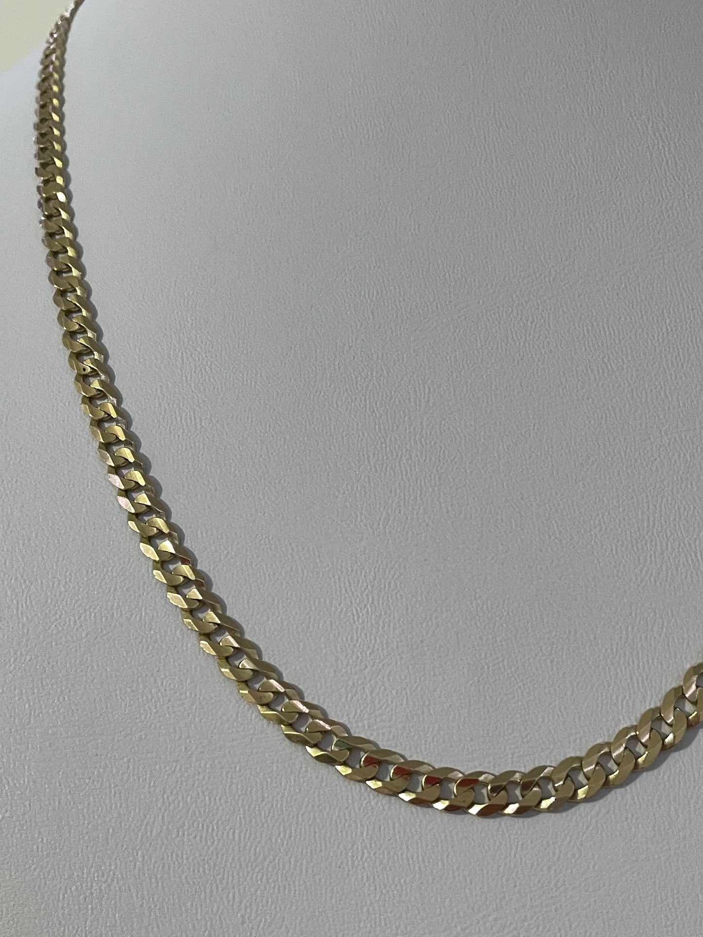 Cadena Barbada Oro 10k