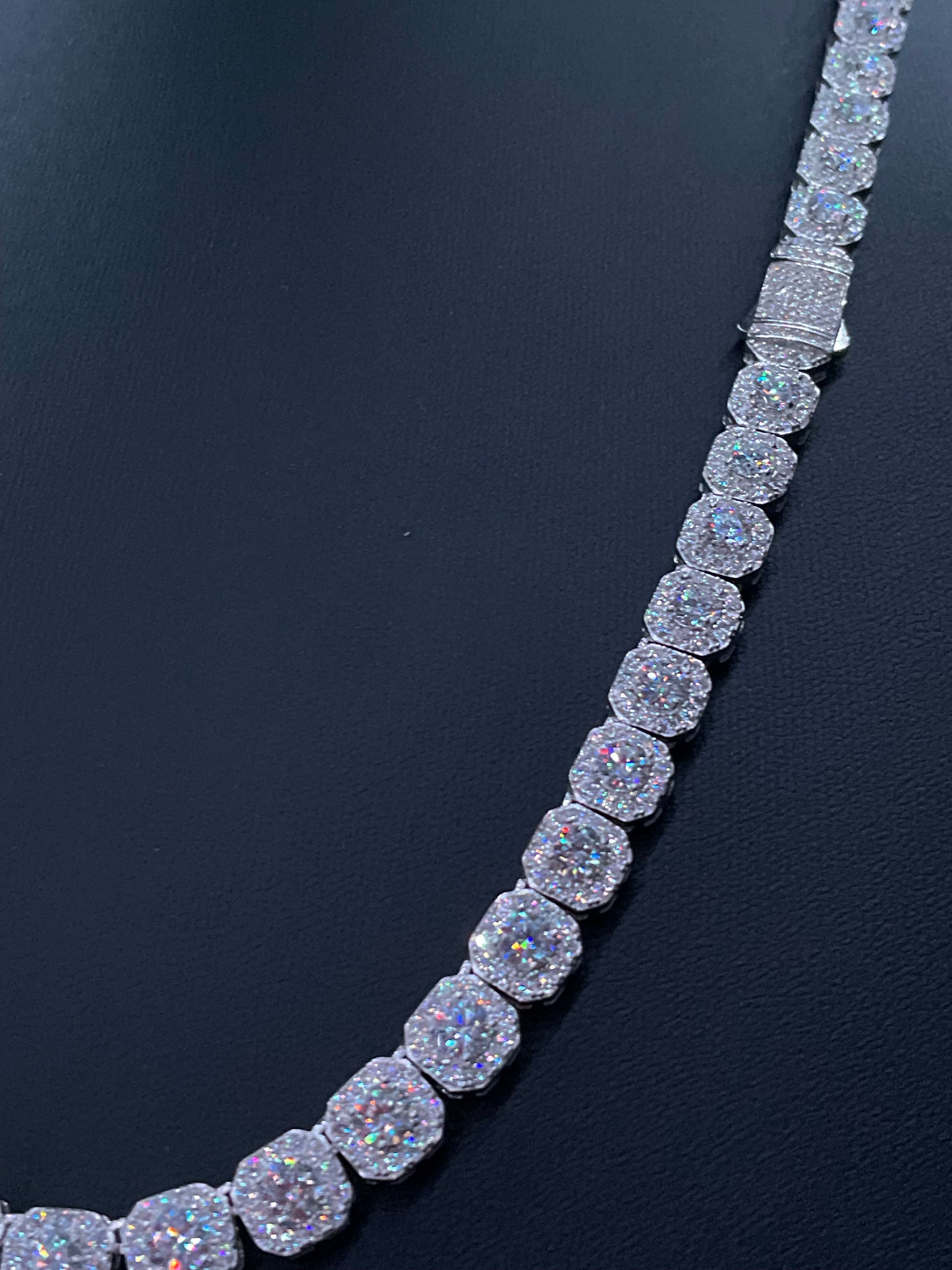 Moissanite Tennis Chain