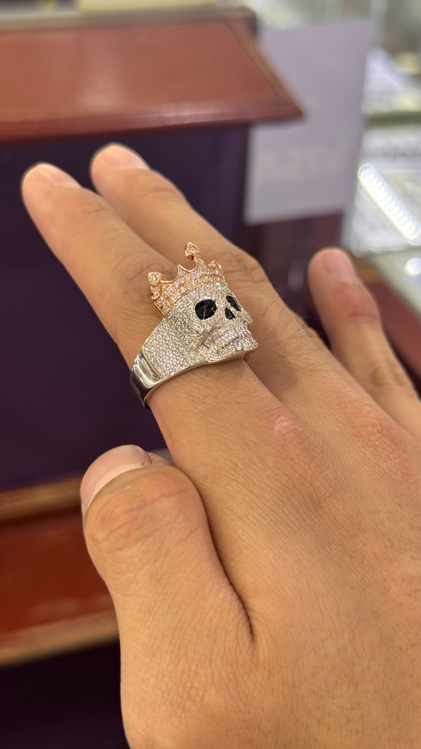 Anillos CalaV Moissanita Plata.925