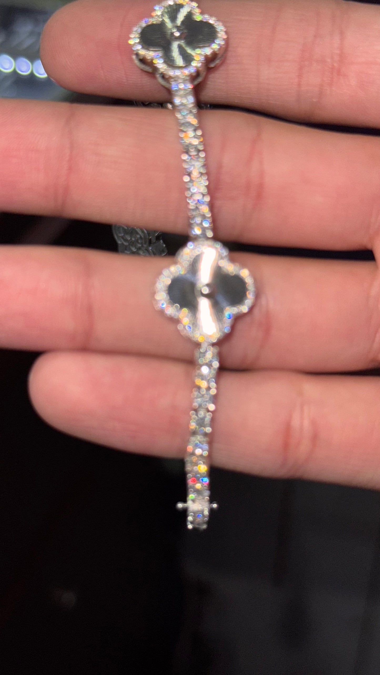 Pulso VanTen Moissanita Plata.925