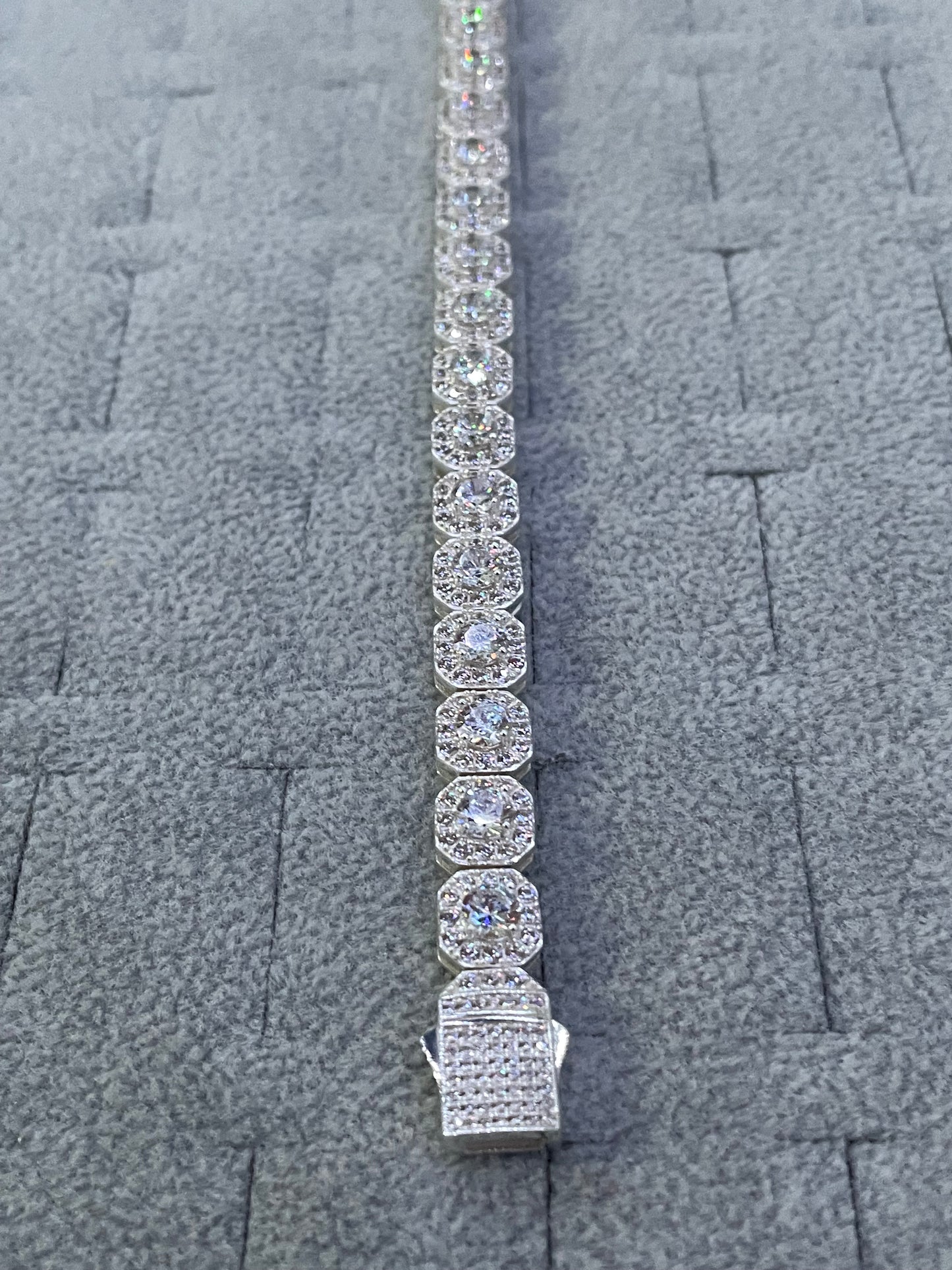 Silver Tennis Bracelet.925