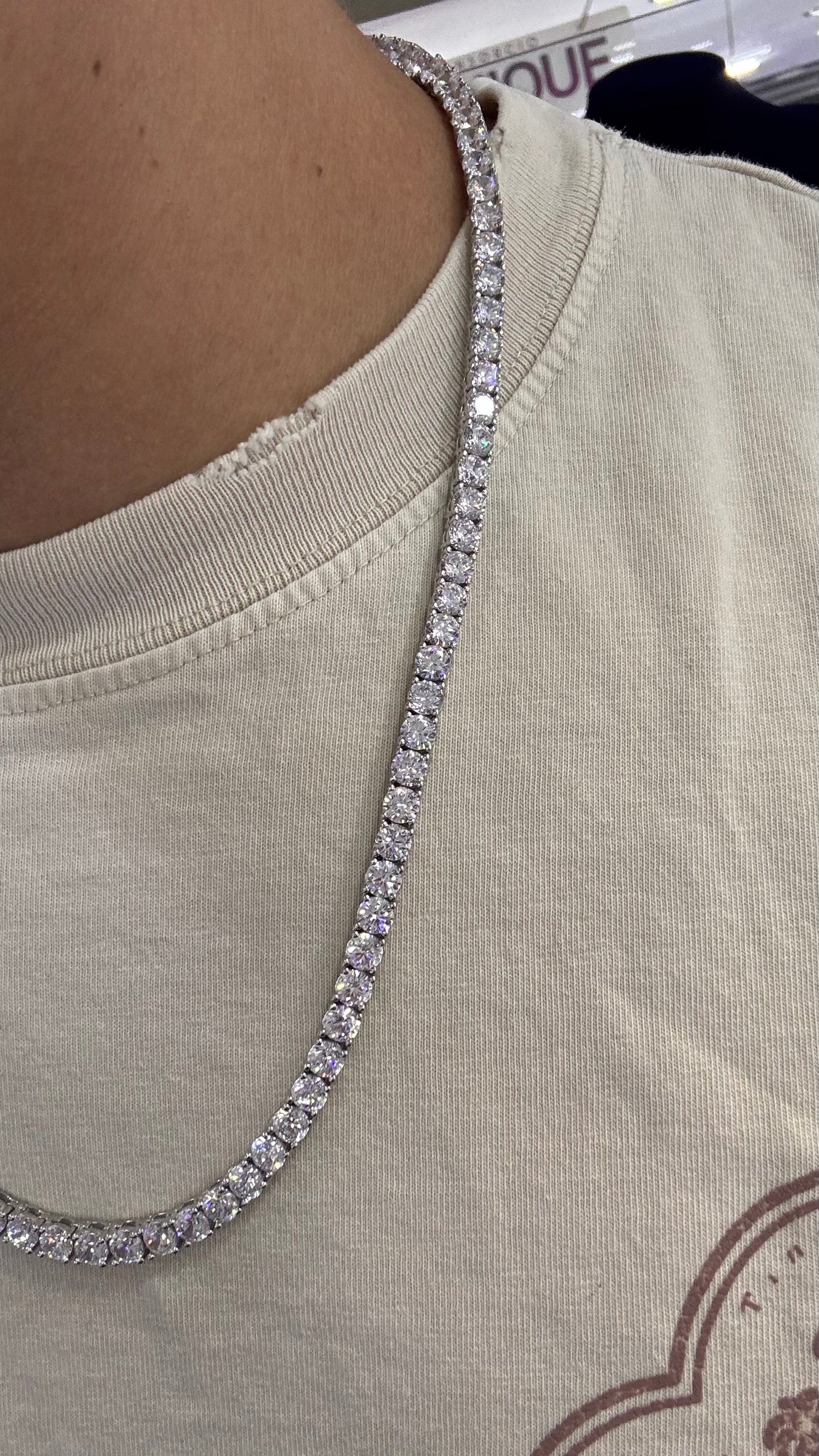 Cadena tennis Plata.925