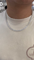 Cadena Baguette Plata.925