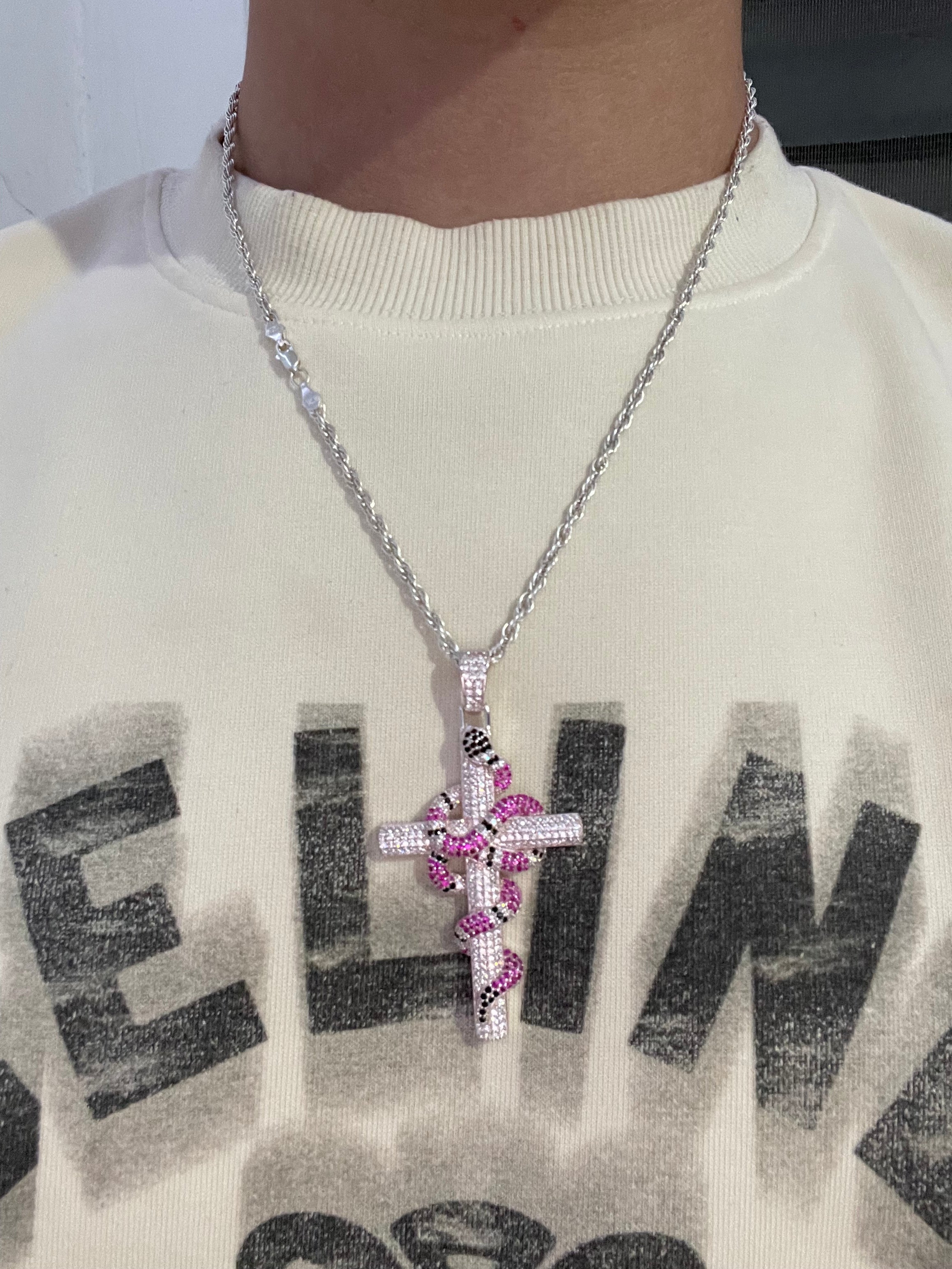 925 Silver Cross Pendant