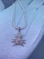 Spider Pendant 🕷️ Moissanite