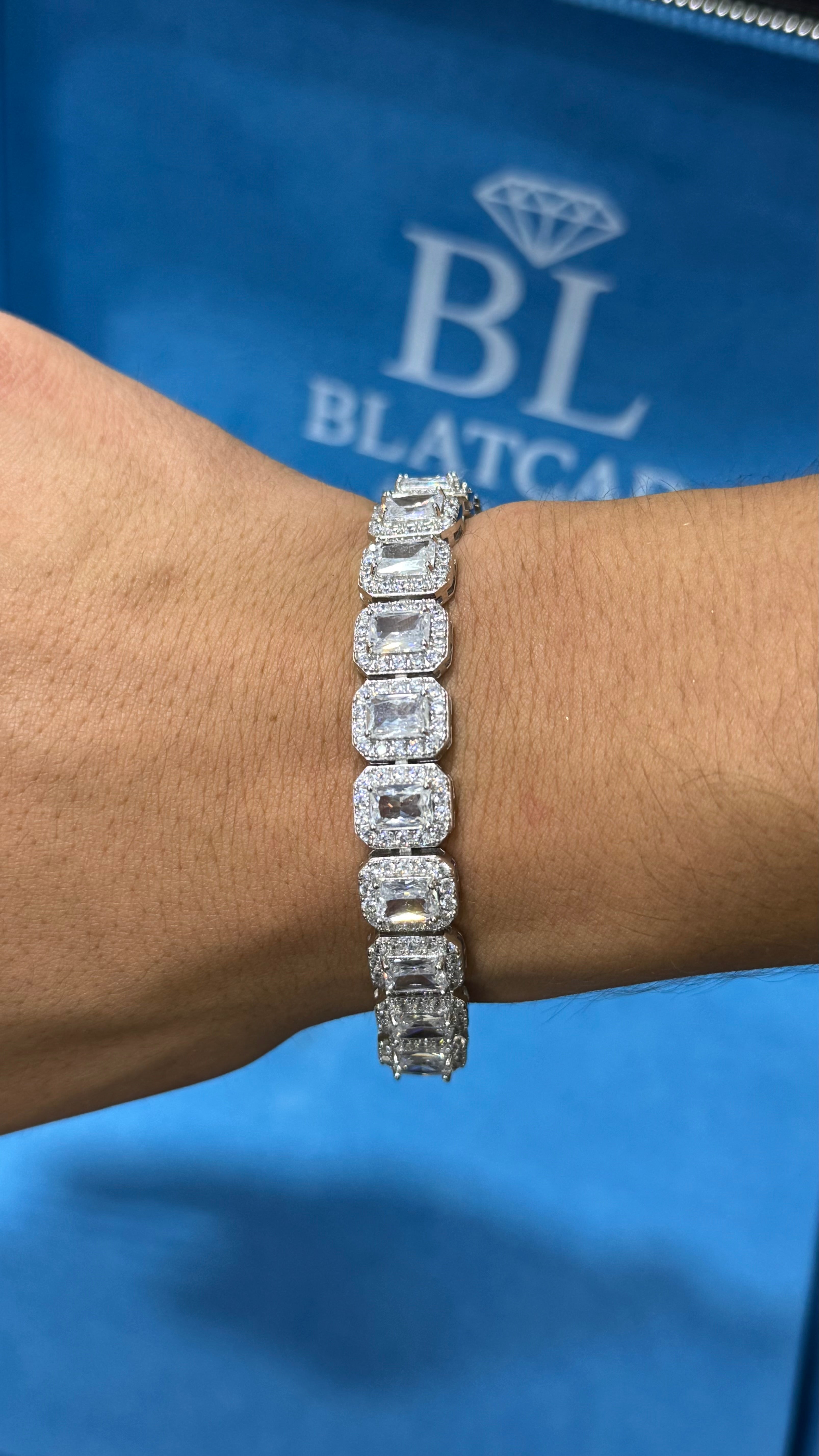 Pulso Cuadrado Plata.925