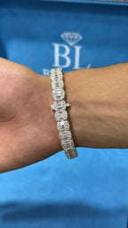 Pulso Baguette Plata.925