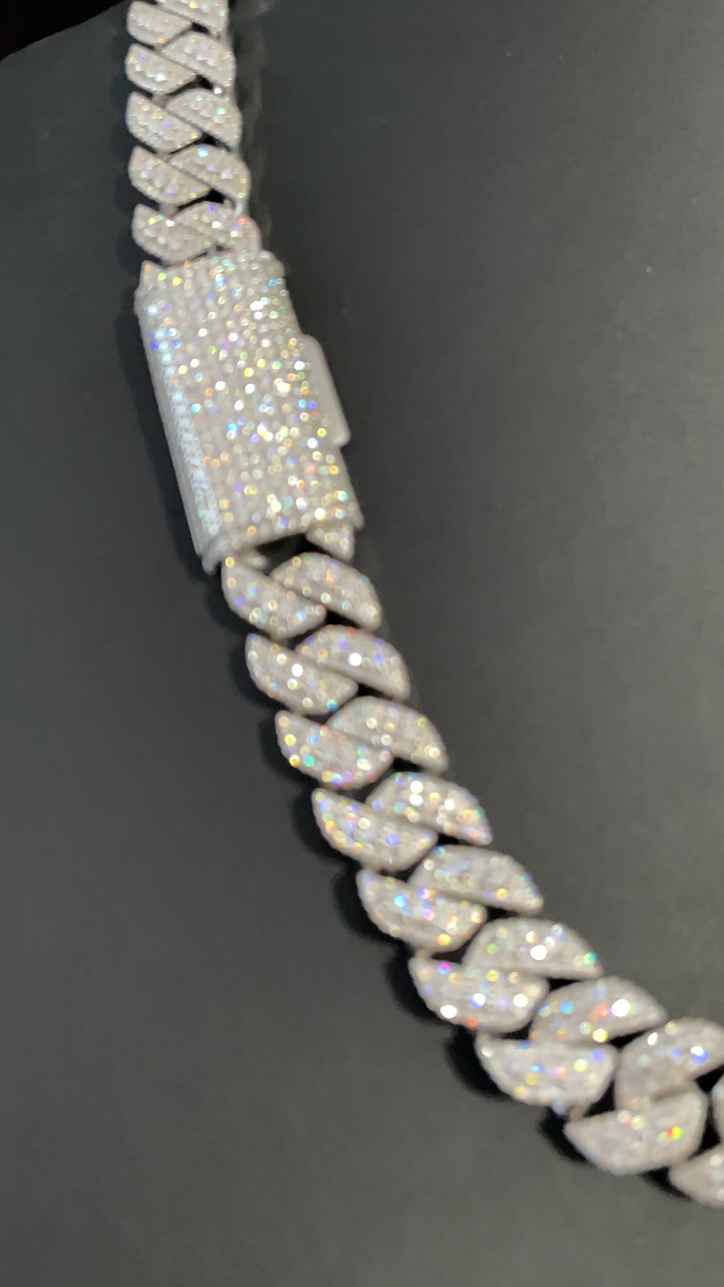 925 Silver Miami Chain