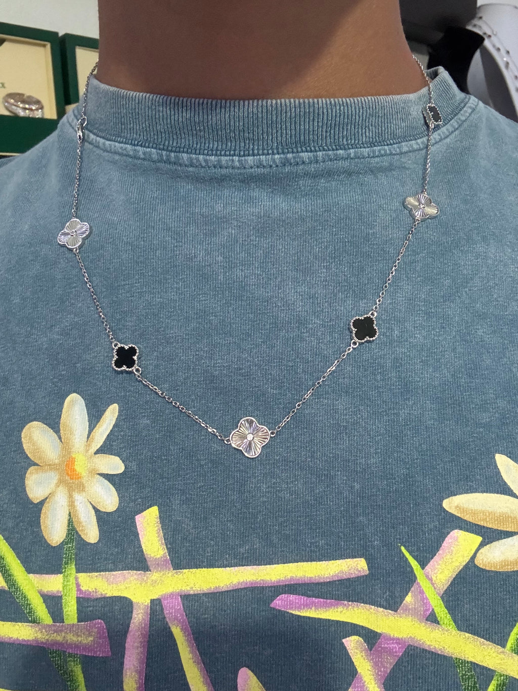 Cadena Van Cleef Plata.925