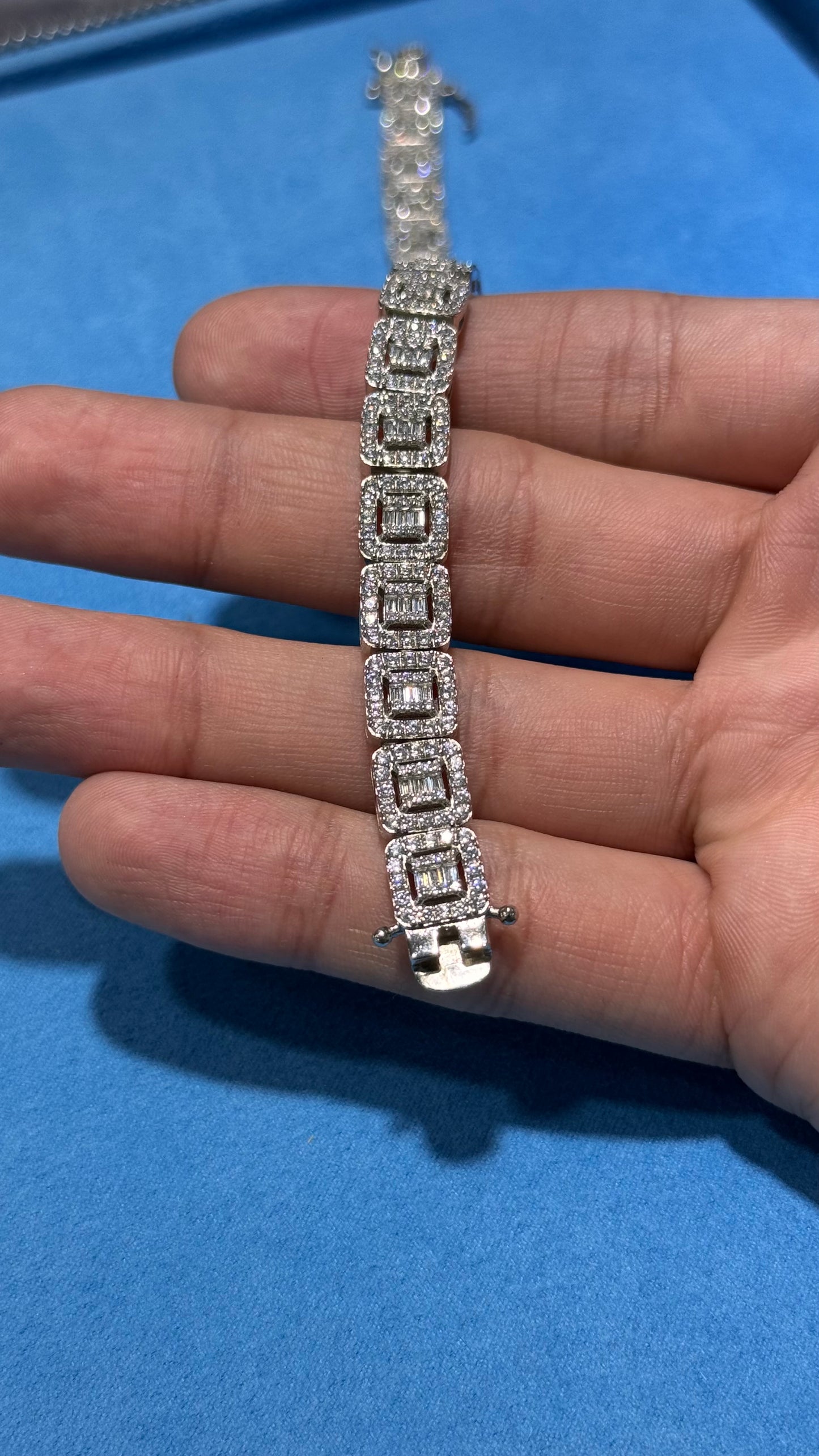 Pulso Cuadrado Plata.925