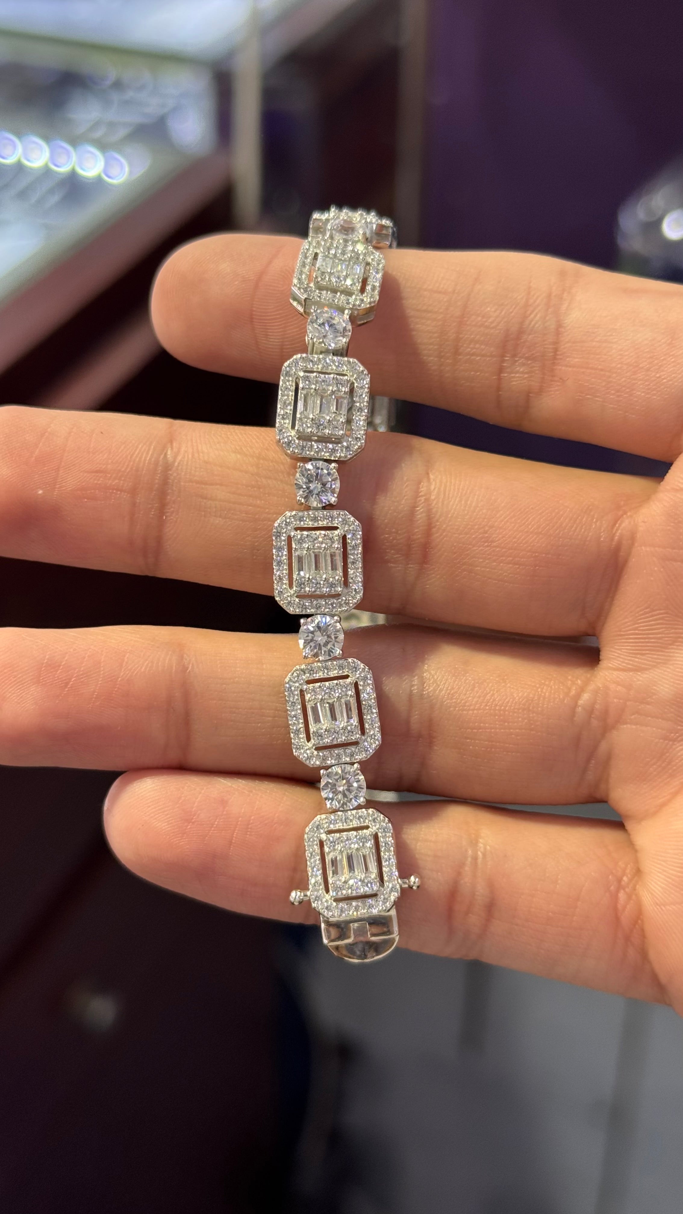 Pulso CuadrFlo Plata.925