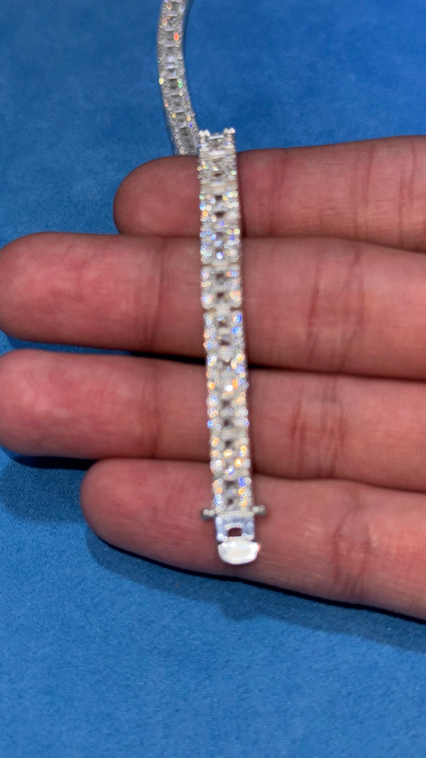 Pulso Baguette Plata.925