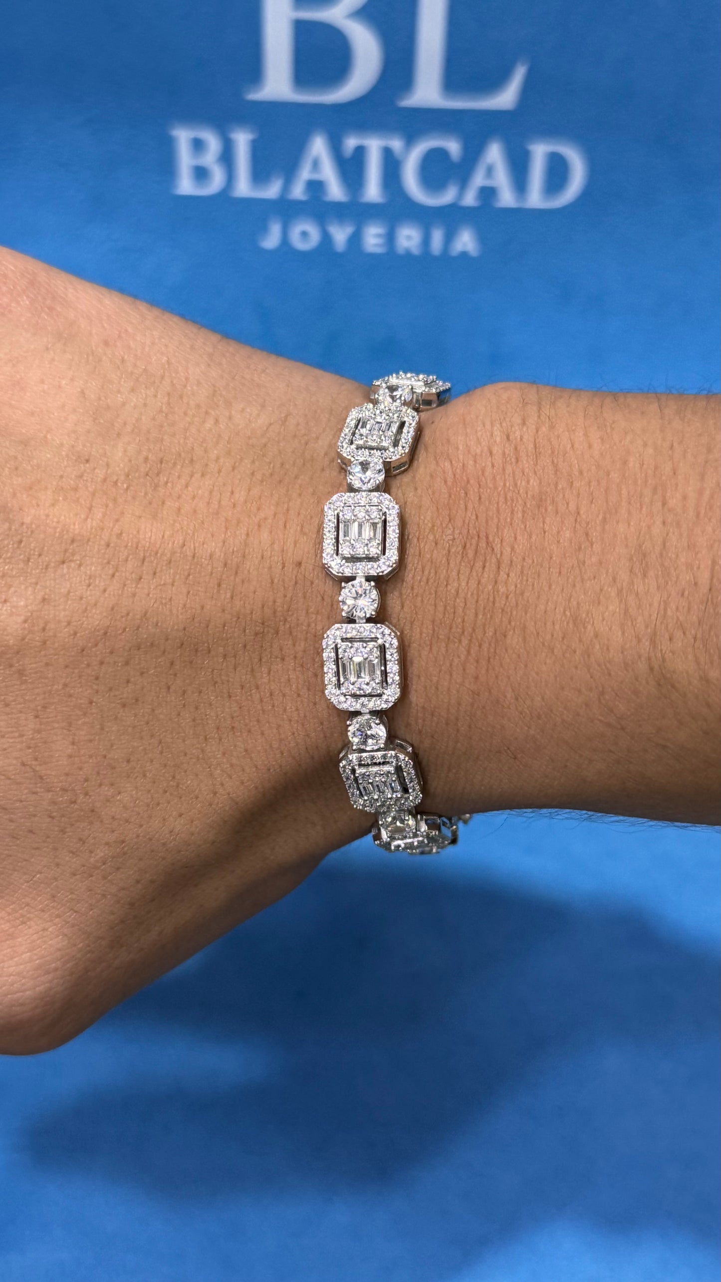 Pulso CuadrFlo Plata.925