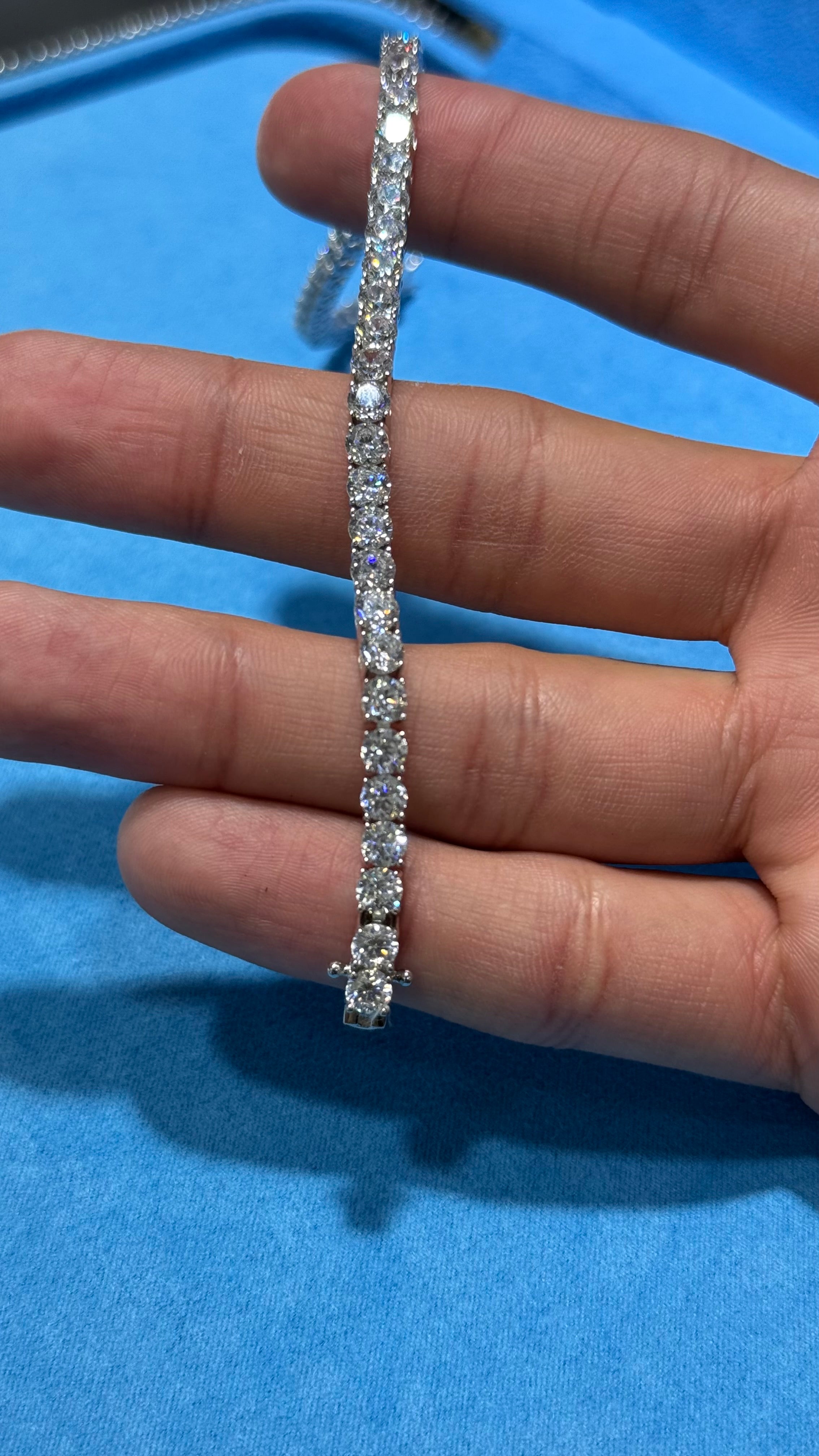 Pulso Tennis Plata.925