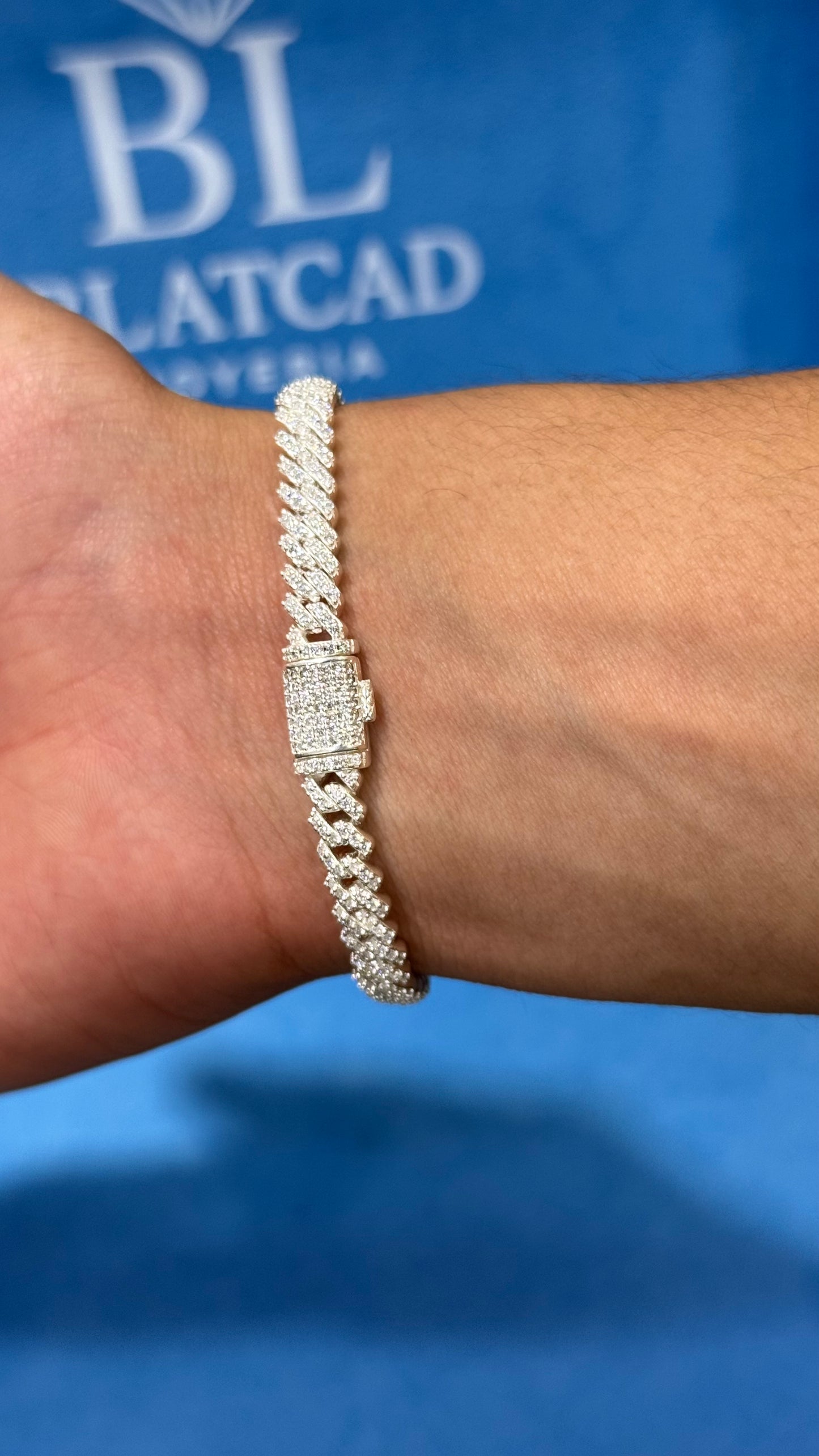 Pulso Mini Miami Plata.925