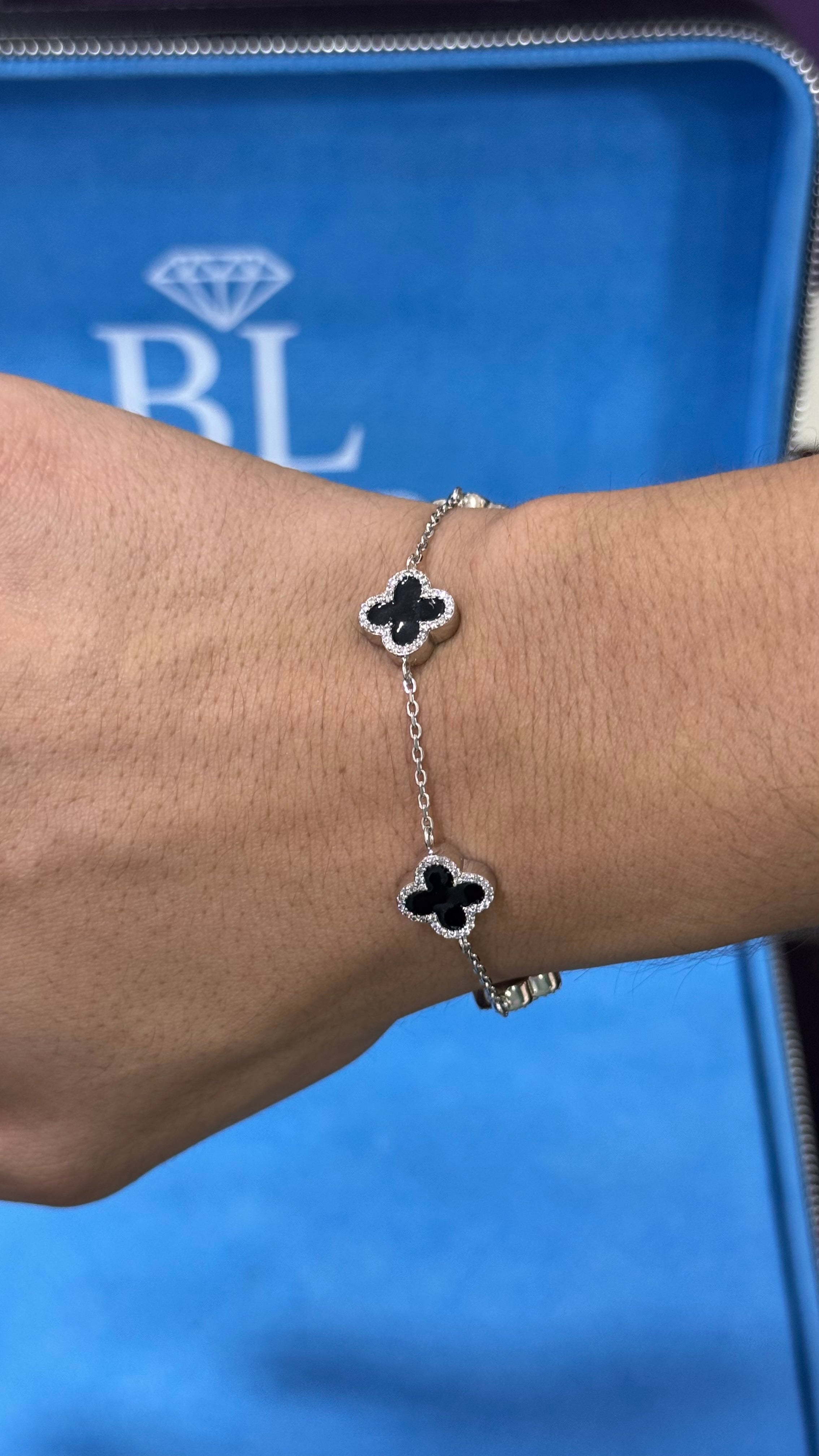 Pulso Van Cleef Plata.925