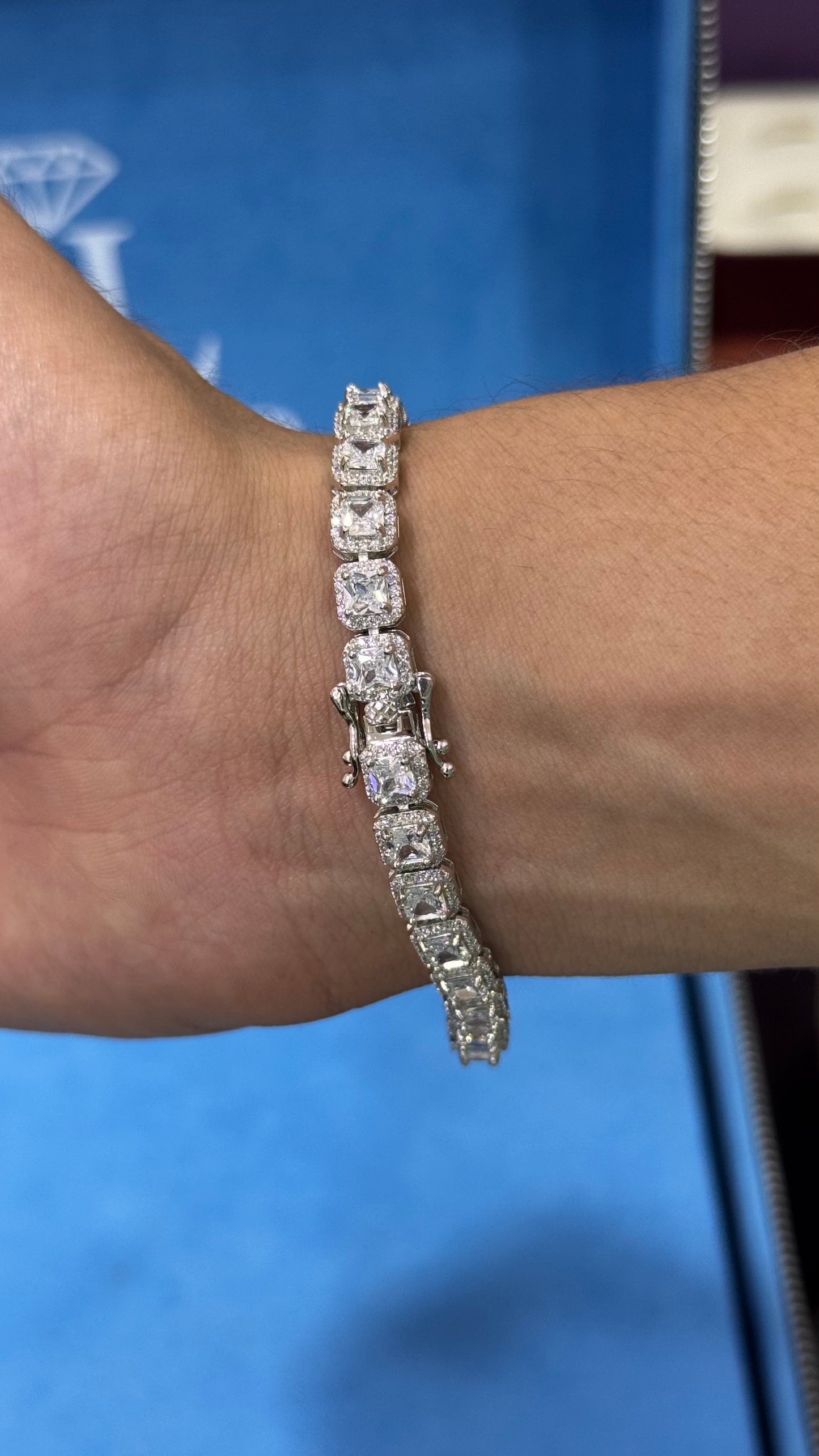 Pulso Cuadrado Plata.925