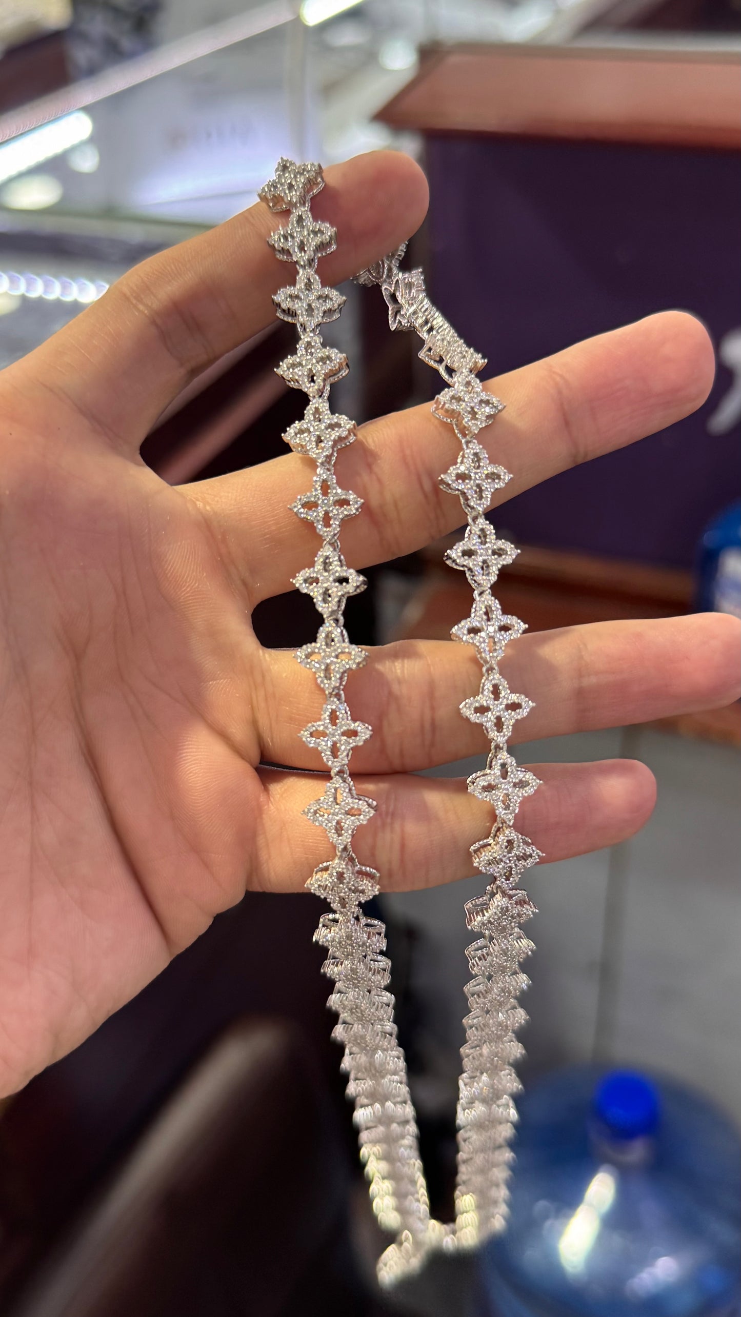 Cadena estrella Plata.925