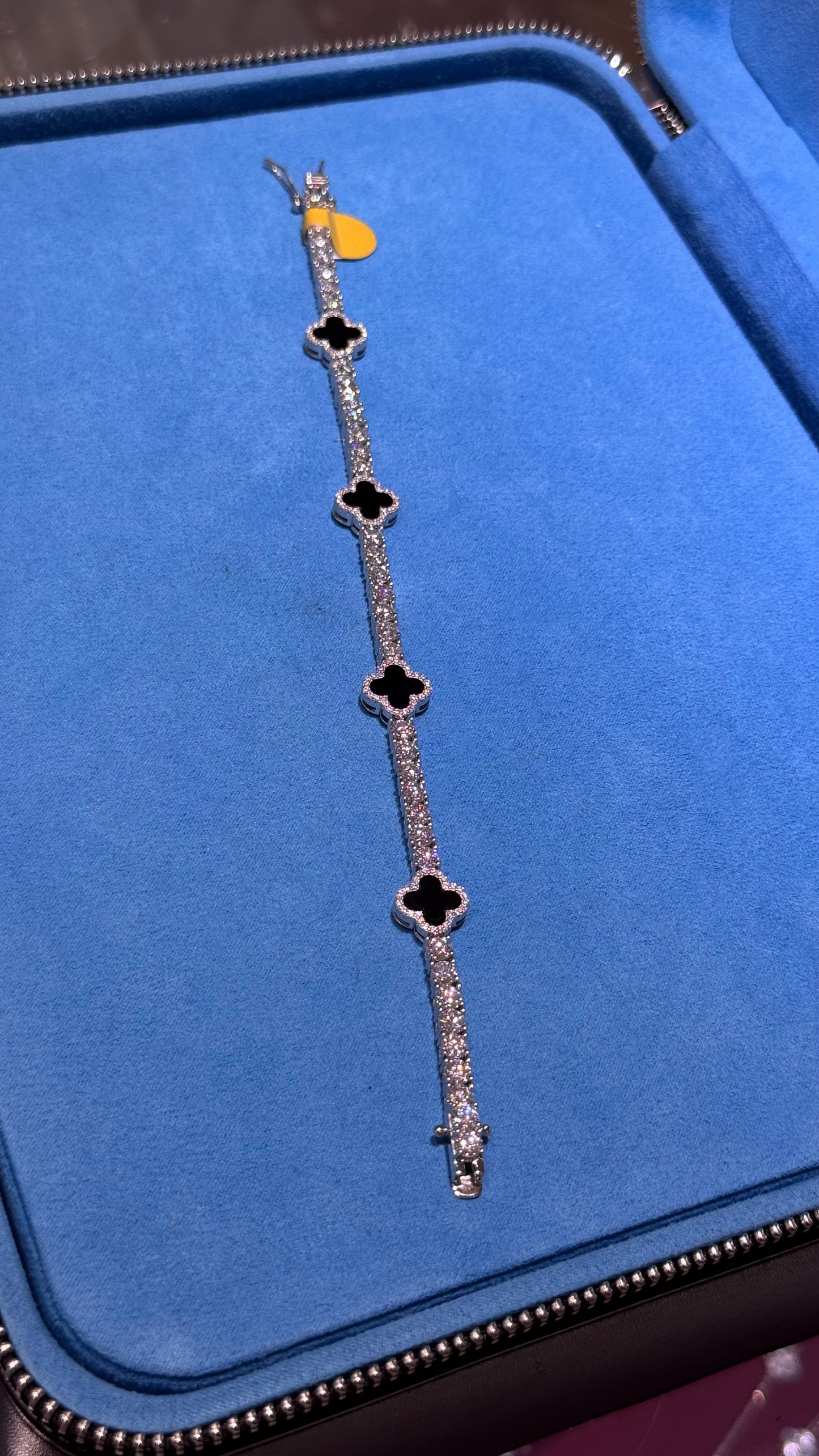 Pulso VanTen Moissanita Plata.925