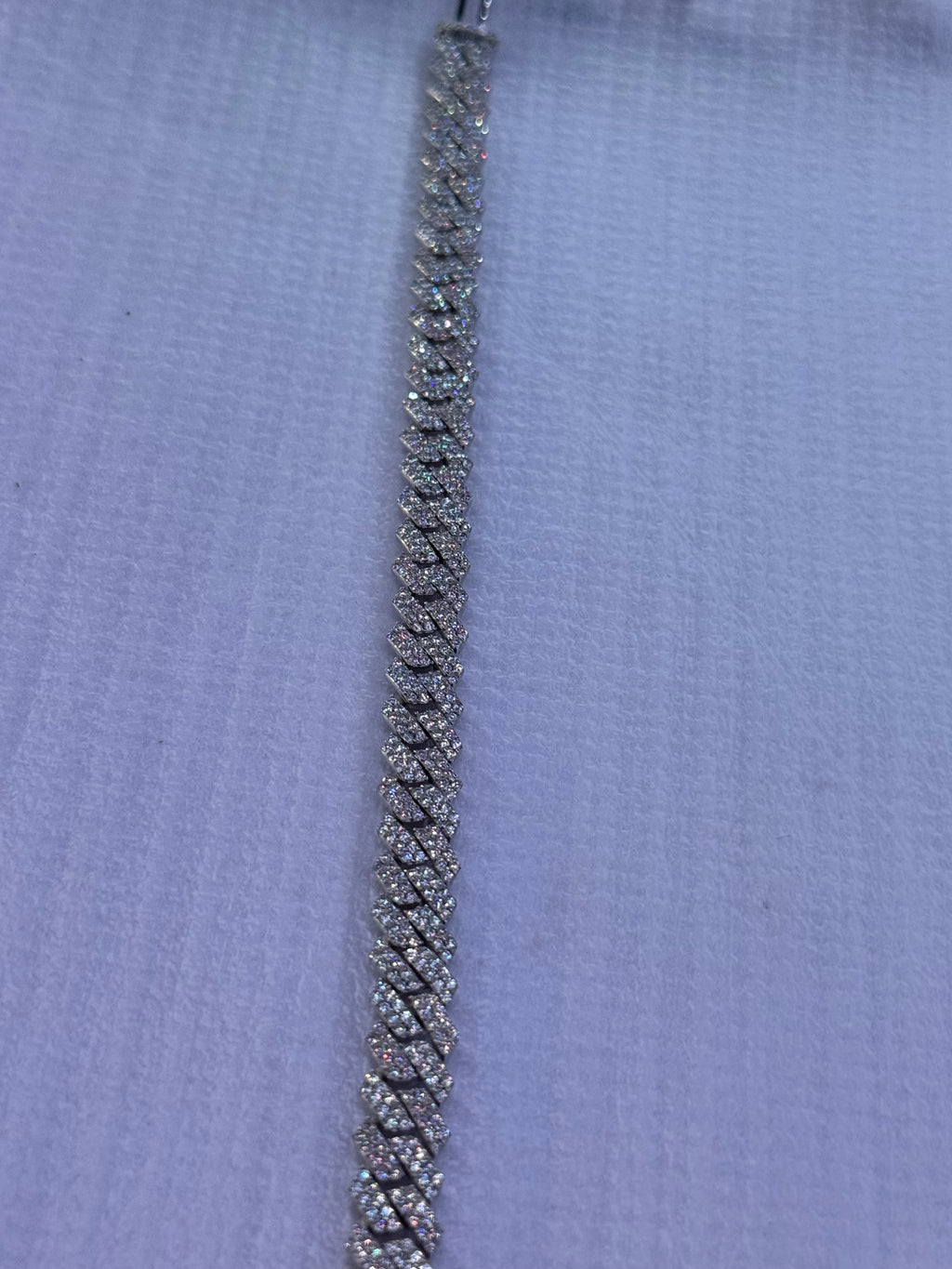 Pulso Miami Moissanite Plata.925