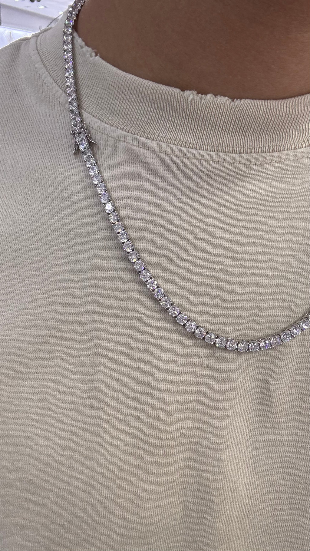 925 Silver Tennis Chain