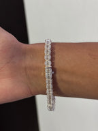 Pulso Baguette Plata.925