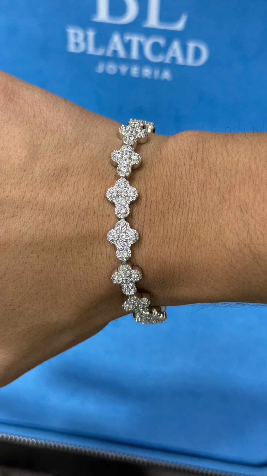 Pulso Cruces Plata.925