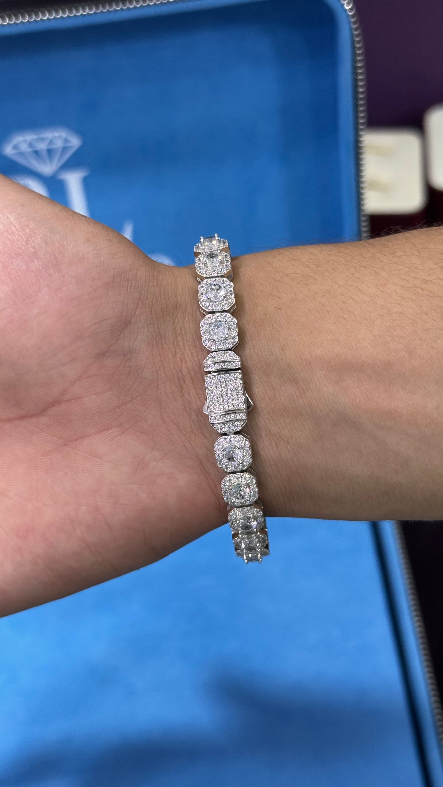 Silver Tennis Bracelet.925