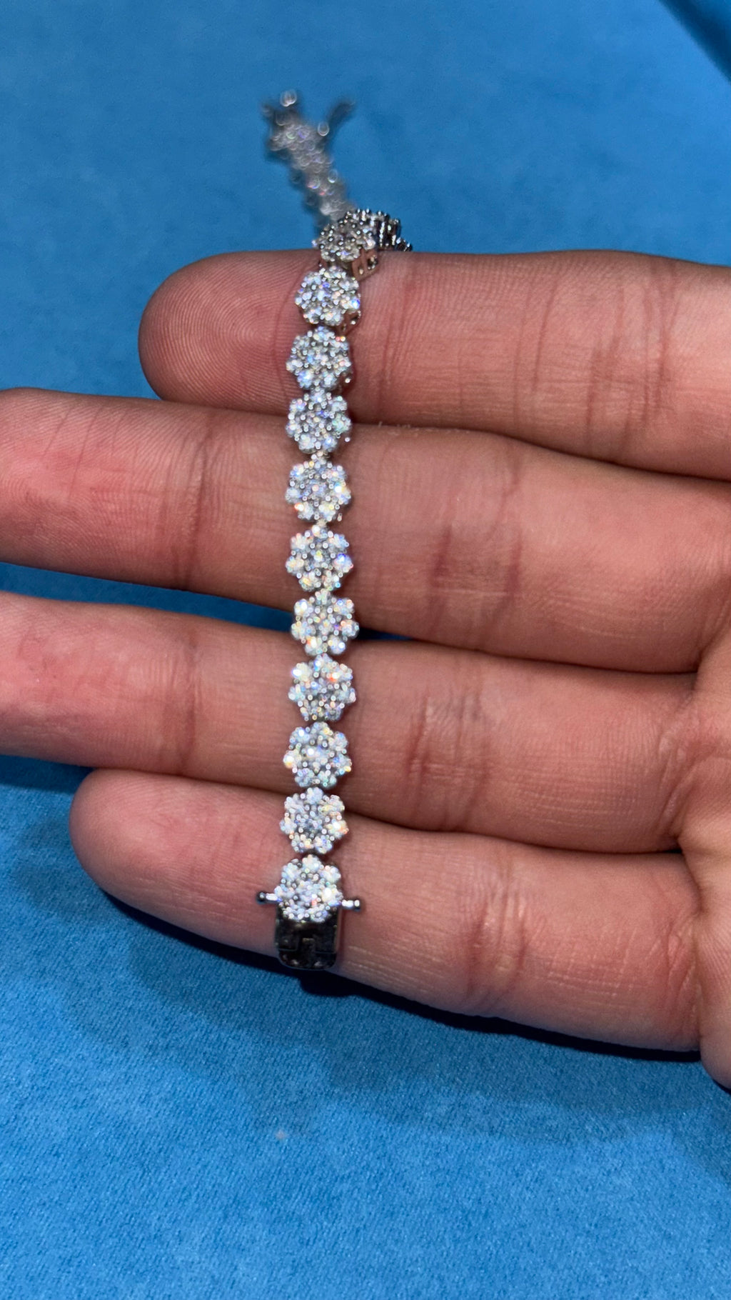 Pulso Tennís Circle Plata.925