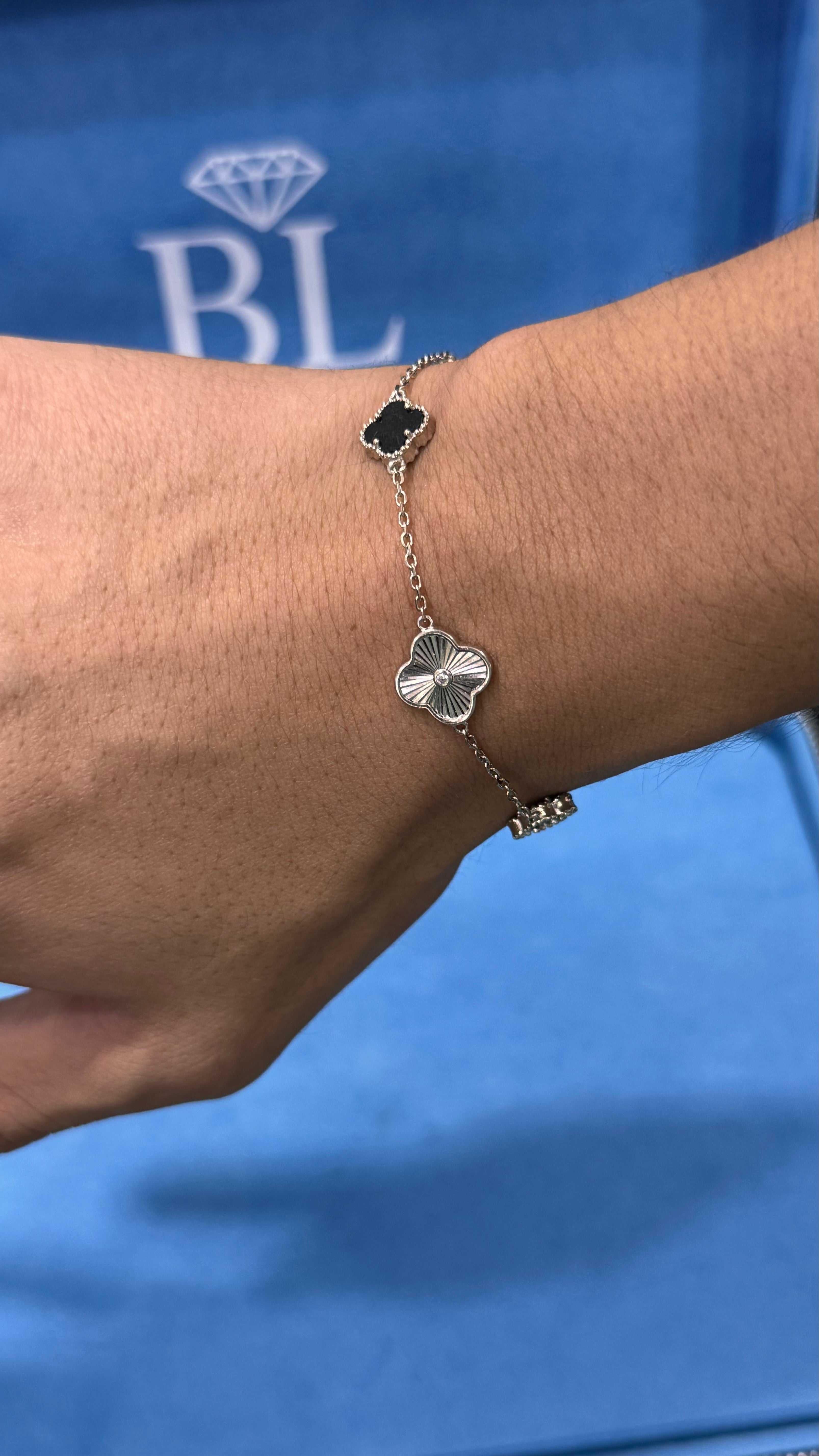 Pulso Van Cleef Plata.925