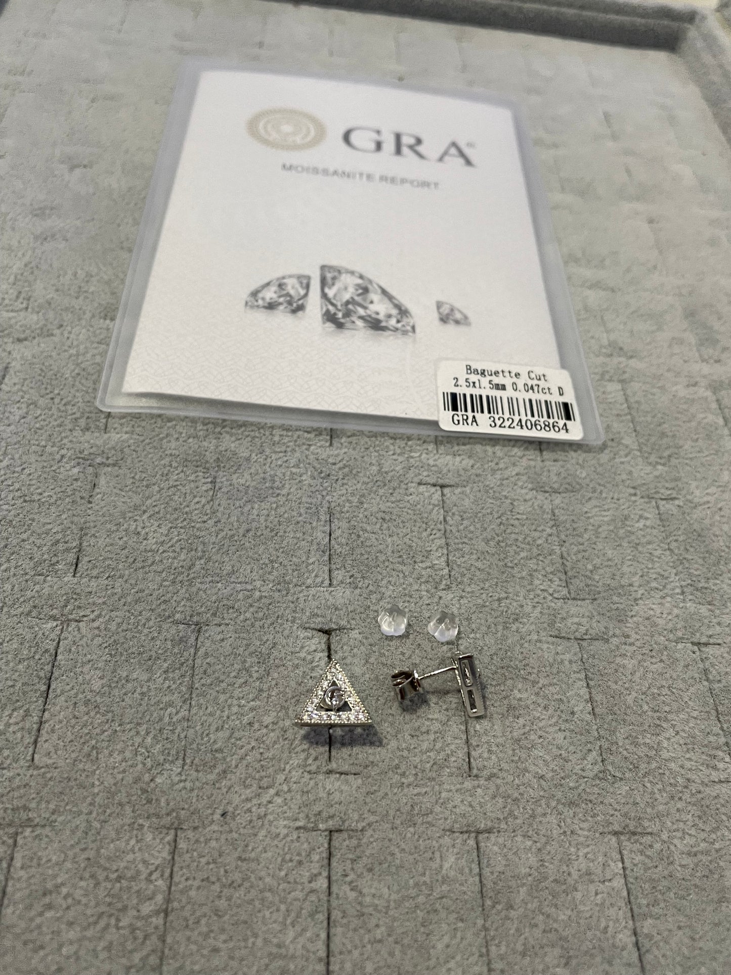 Aretes Moissanite Vvs 1