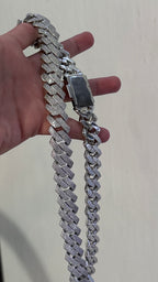 Cadena Miami Oro Laminado 18k