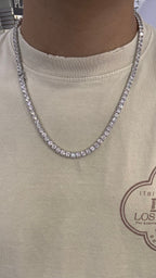 Cadena tennis Plata.925