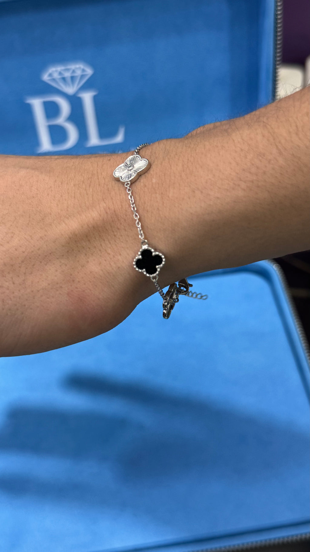 Pulso Van Cleef Plata.925