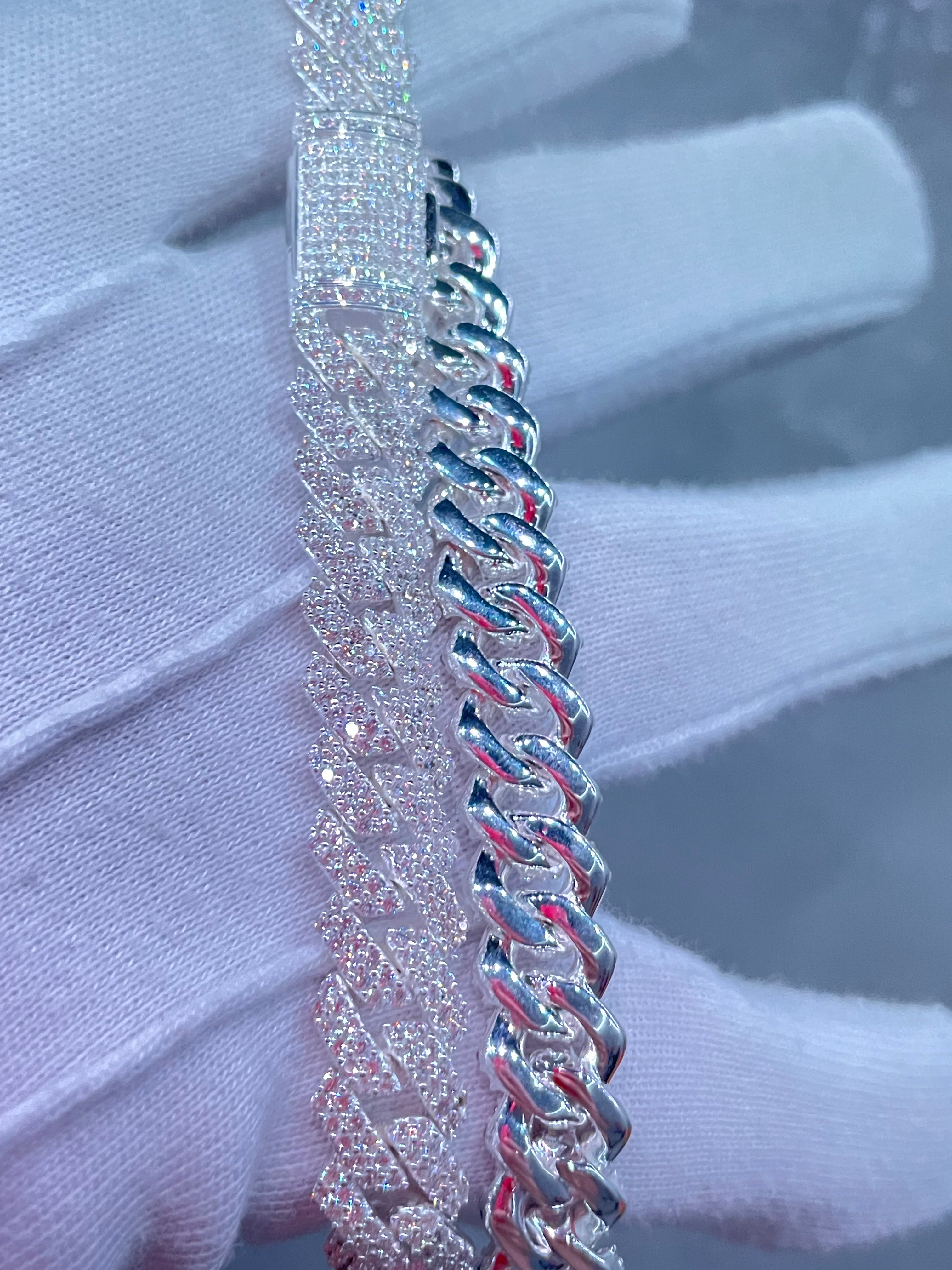 925 Silver Miami Chain