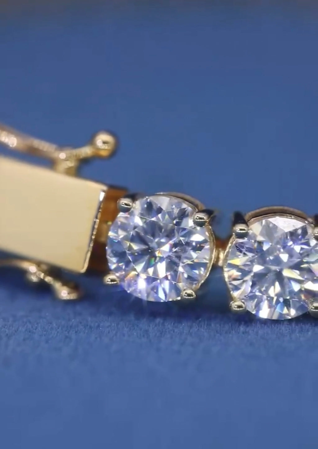 14K Gold Tennis Bracelet