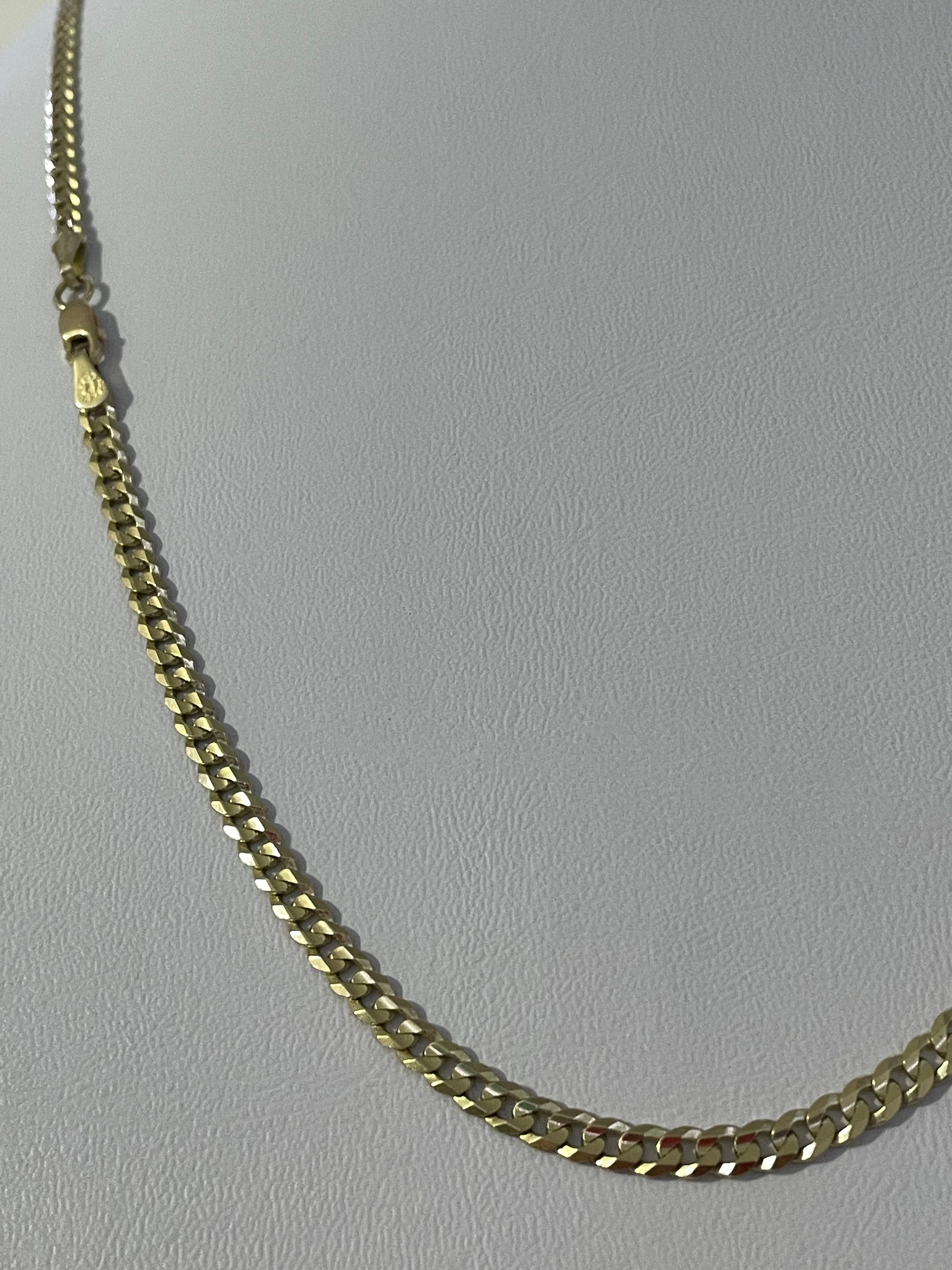 Cadena Barbada Oro 10 l