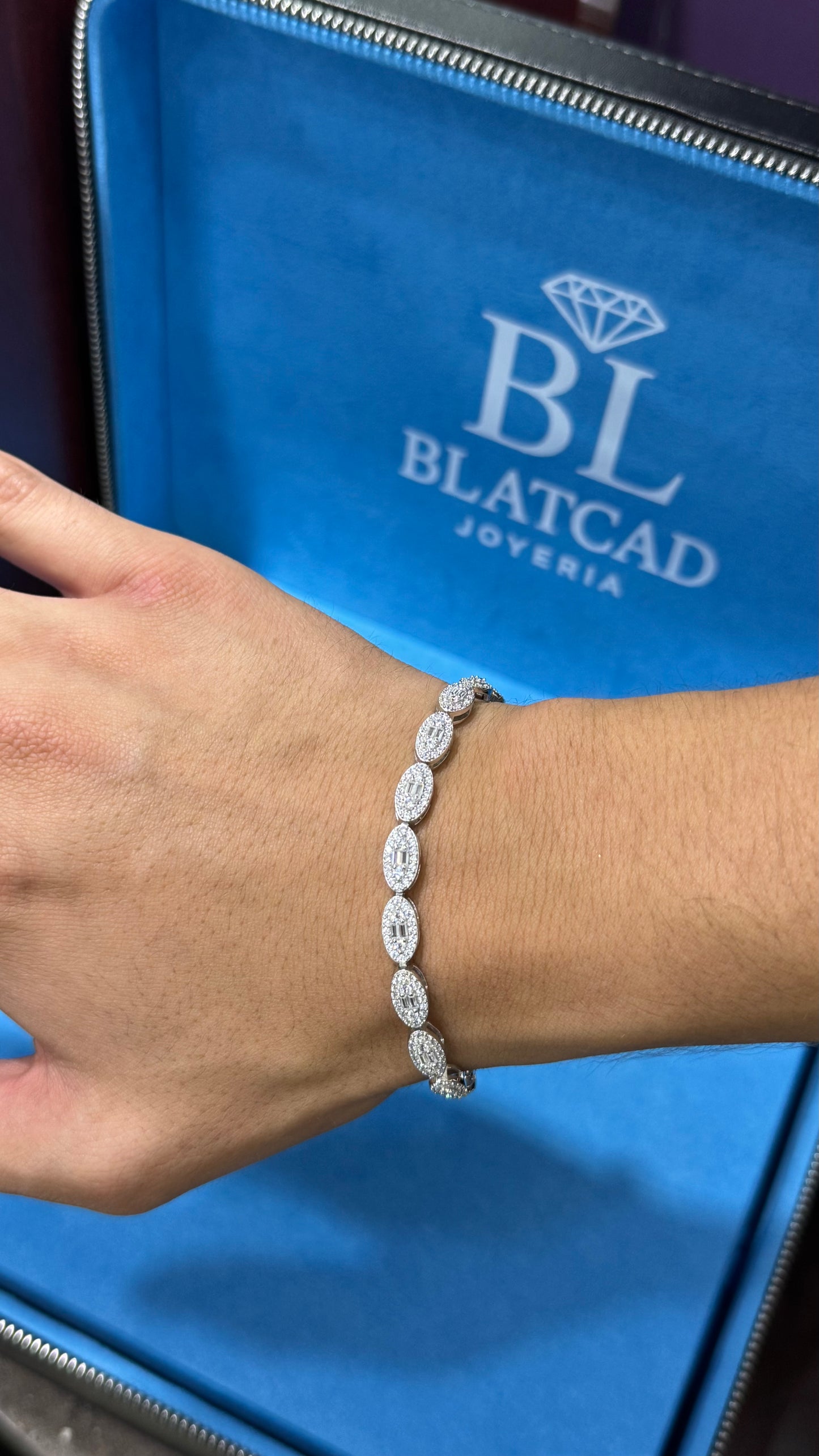 Pulso Óvalo Plata.925