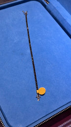 Pulso Tennis Black Moissanita Plata.925