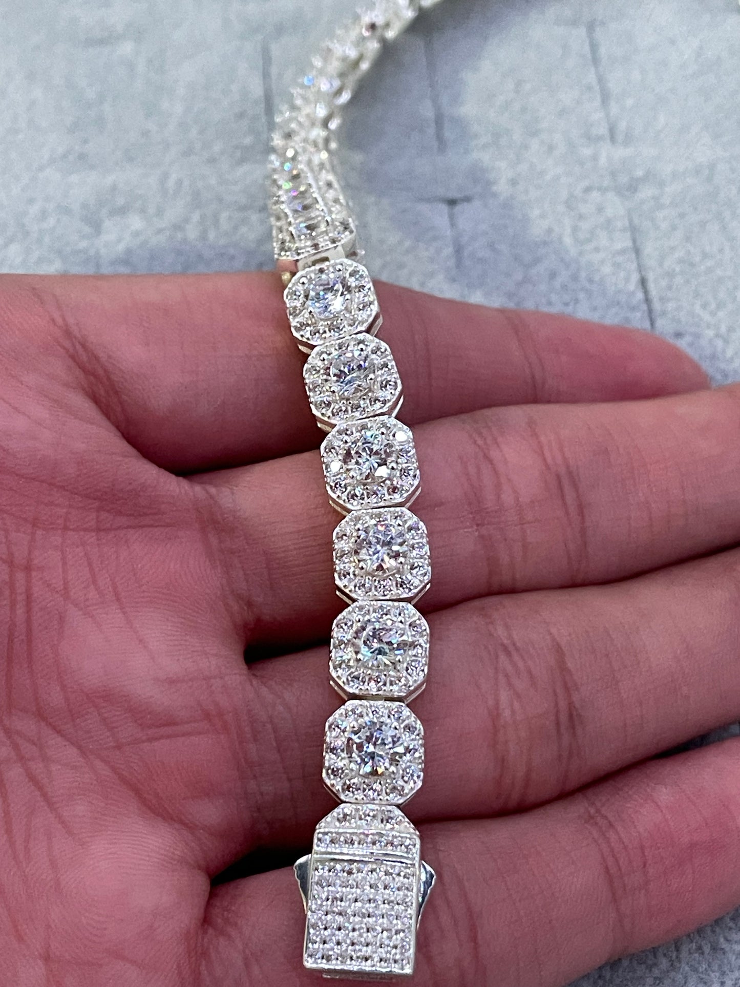 Silver Tennis Bracelet.925