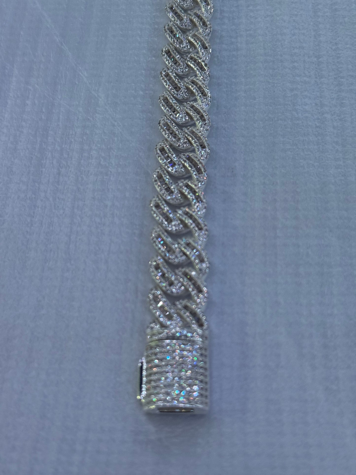 Pulso Baguette Plata.925