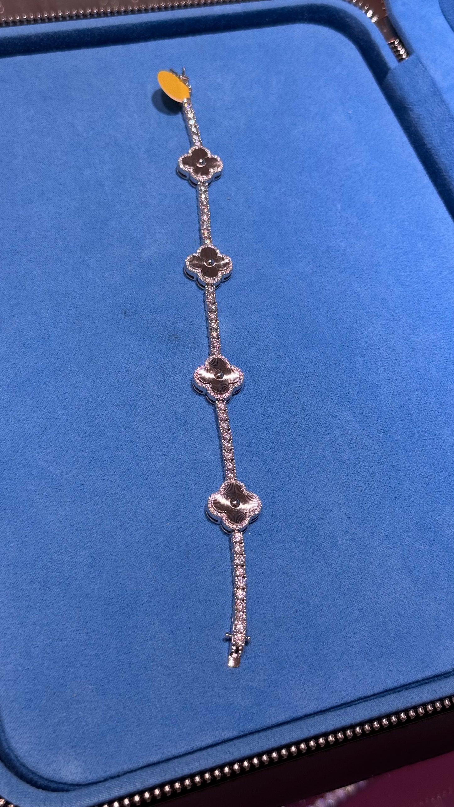 Pulso VanTen Moissanita Plata.925