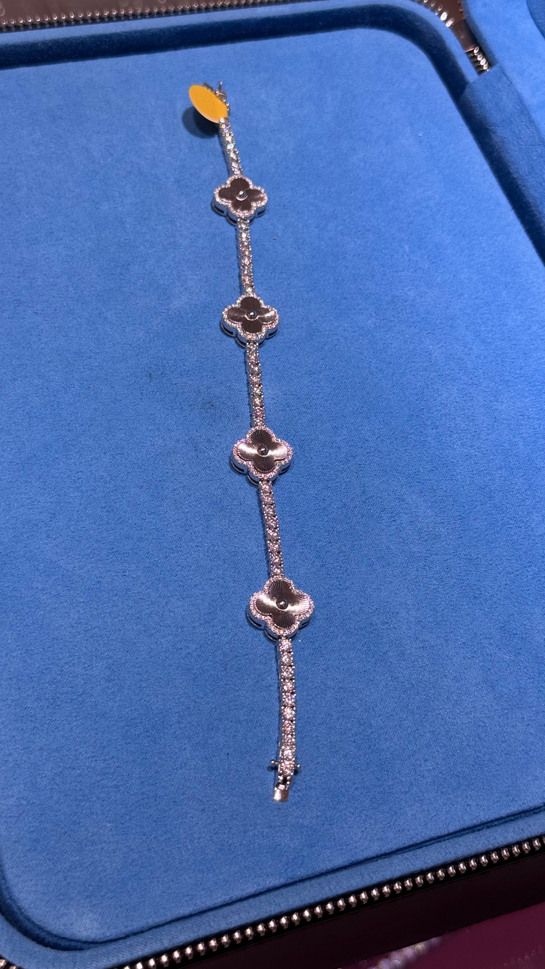 Pulso VanTen Moissanita Plata.925