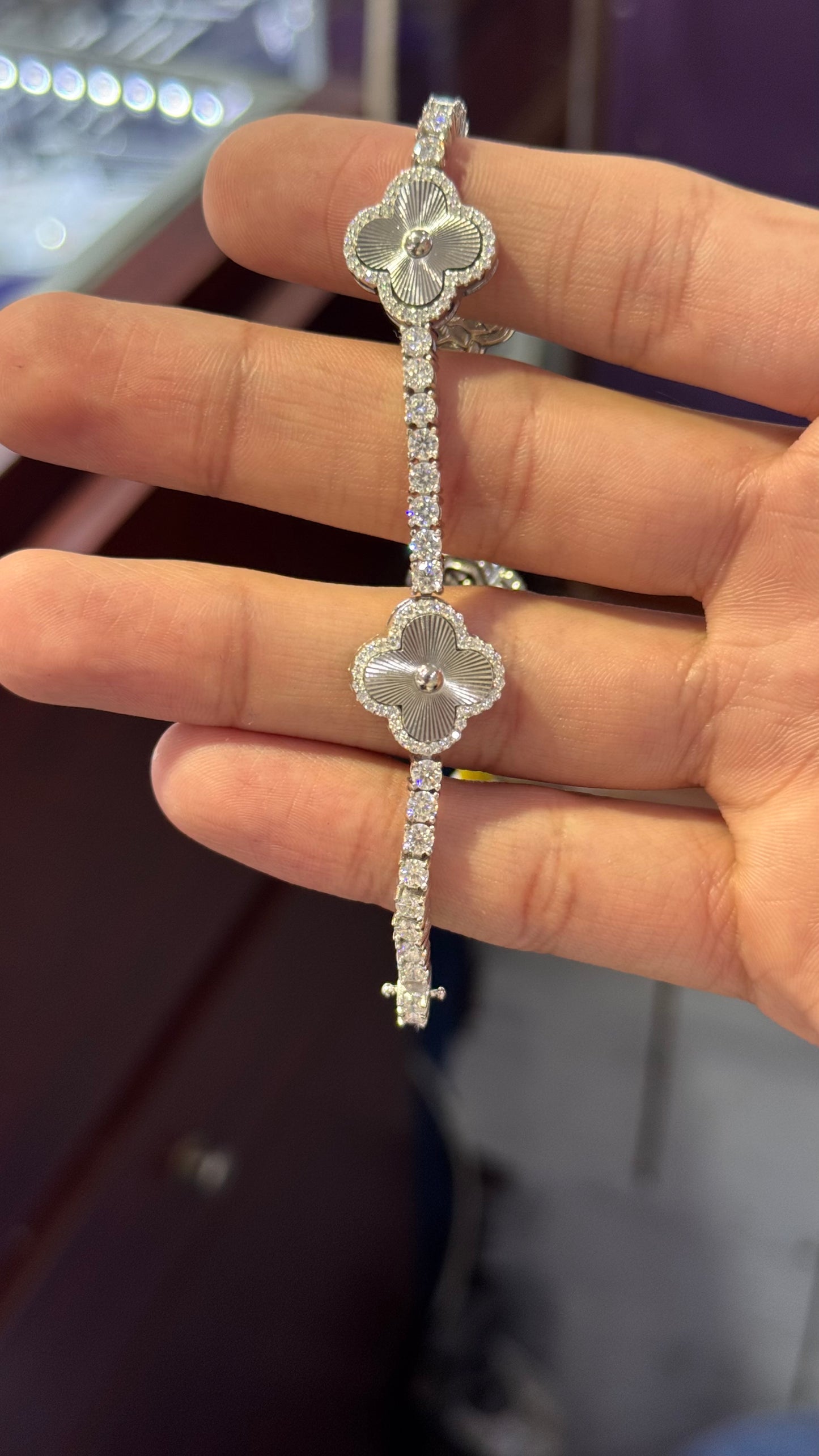 Pulso VanTen Moissanita Plata.925