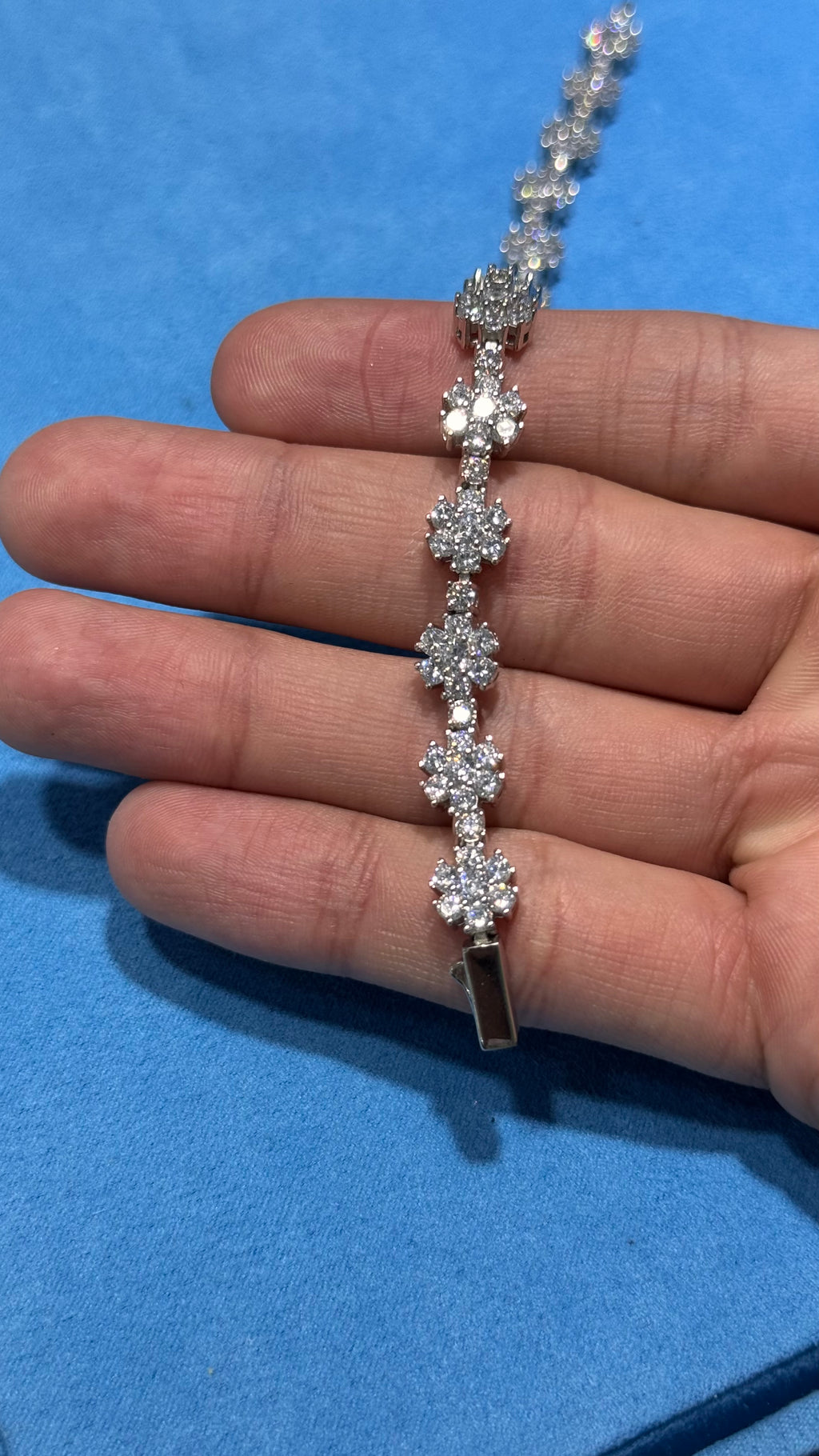 Pulso Copos nieve Plata.925