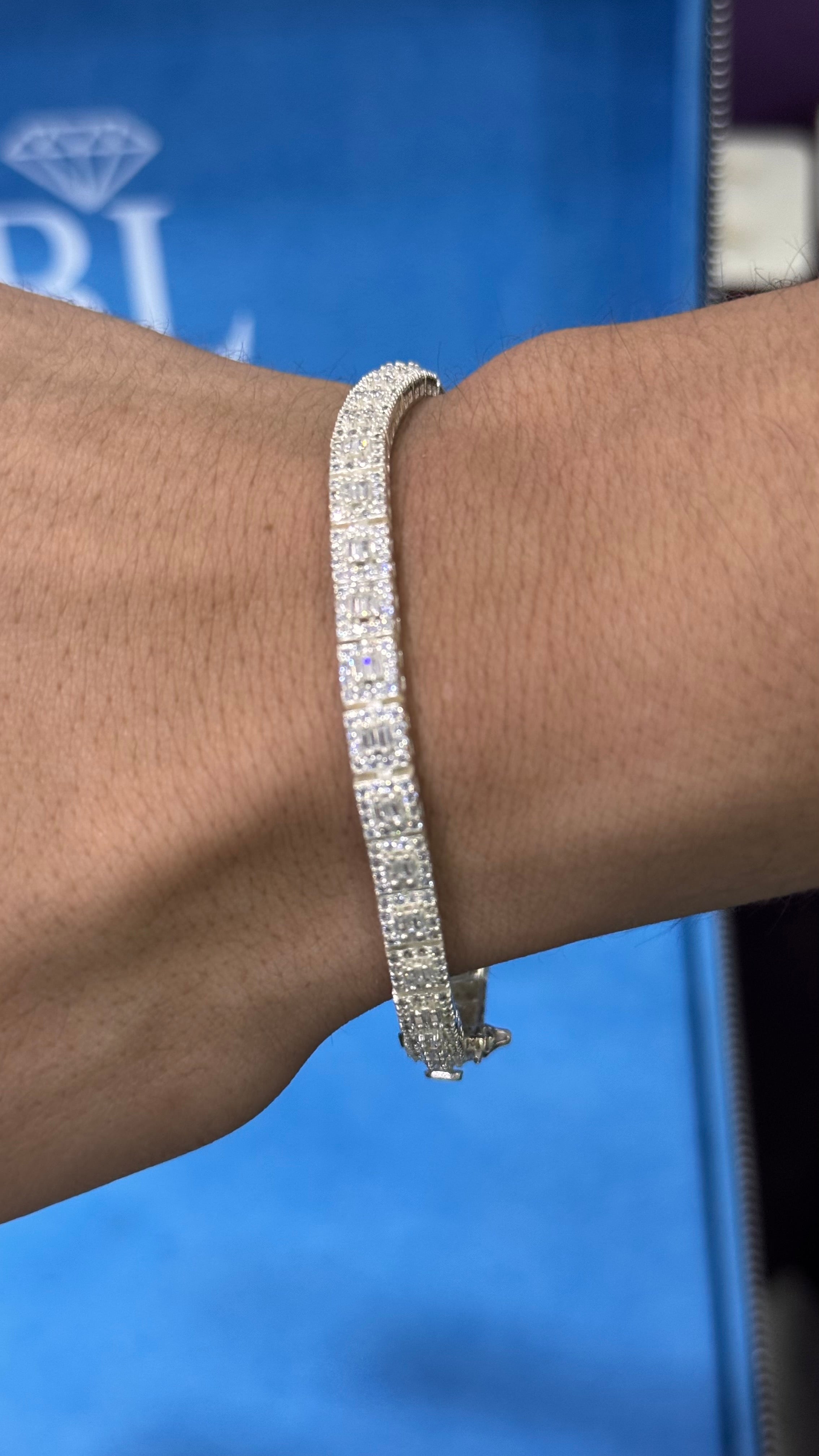 Pulso Cuadrado Plata.925