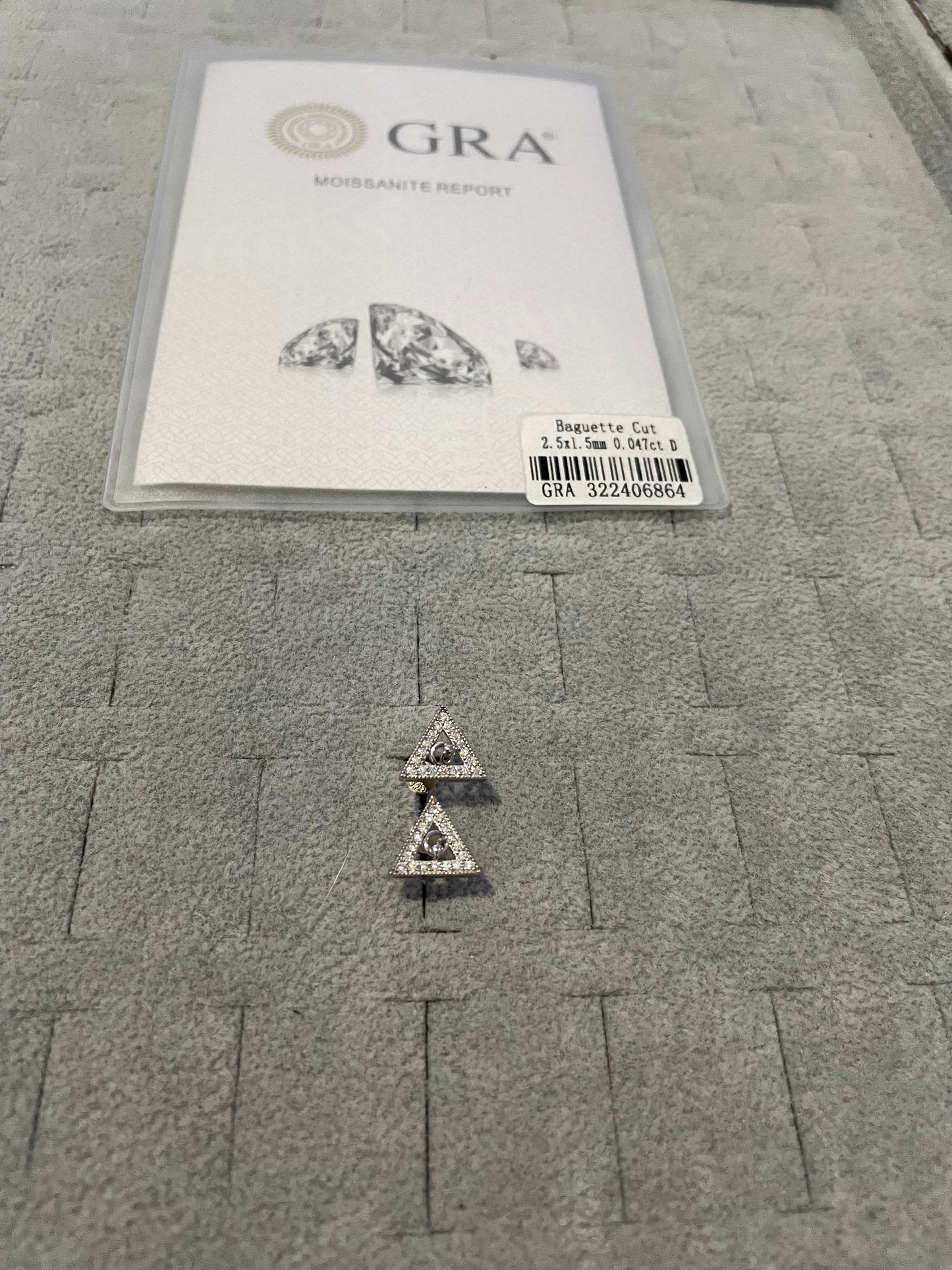 Aretes Moissanite Vvs 1